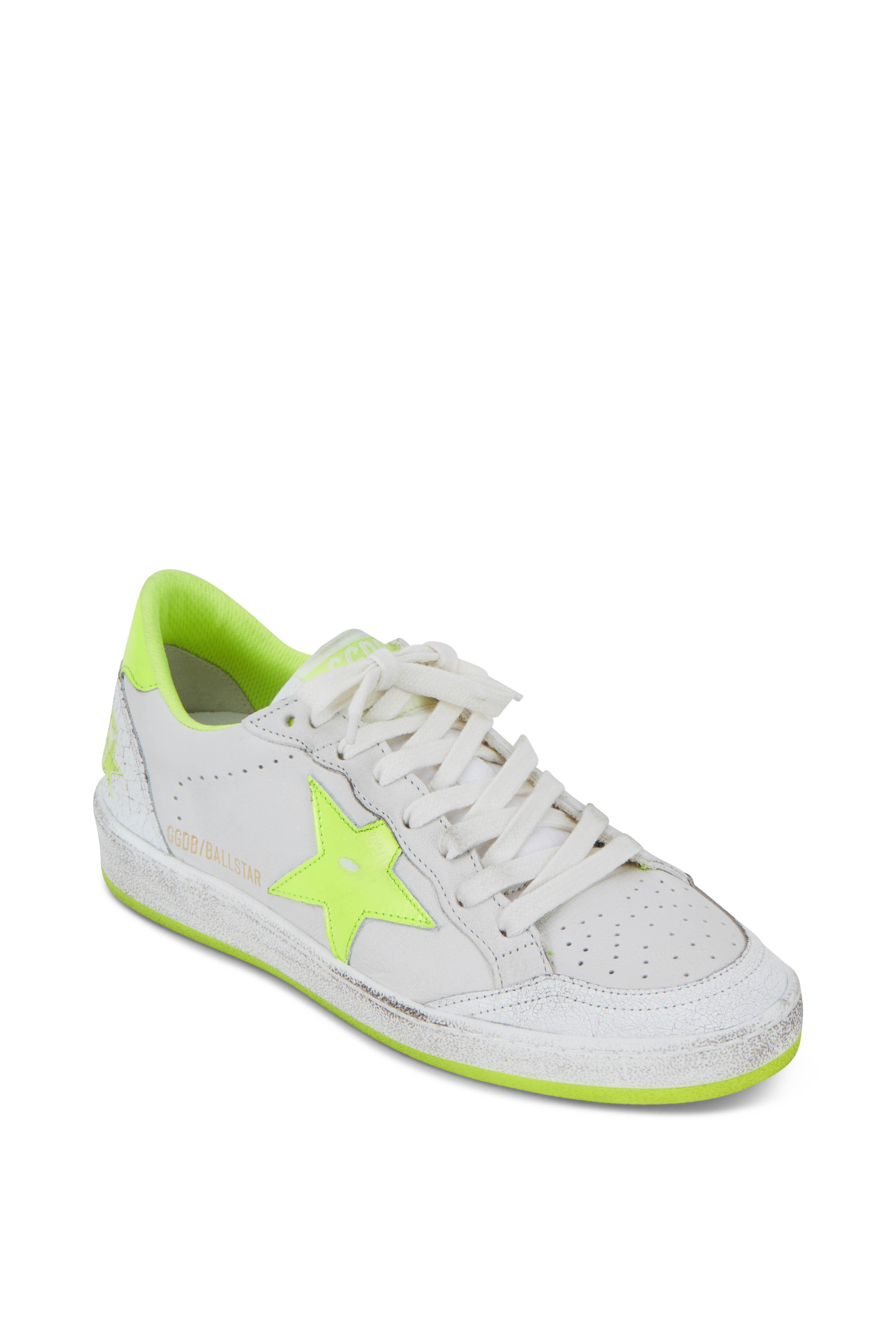 Golden Goose - Ball Star White \u0026 Neon 