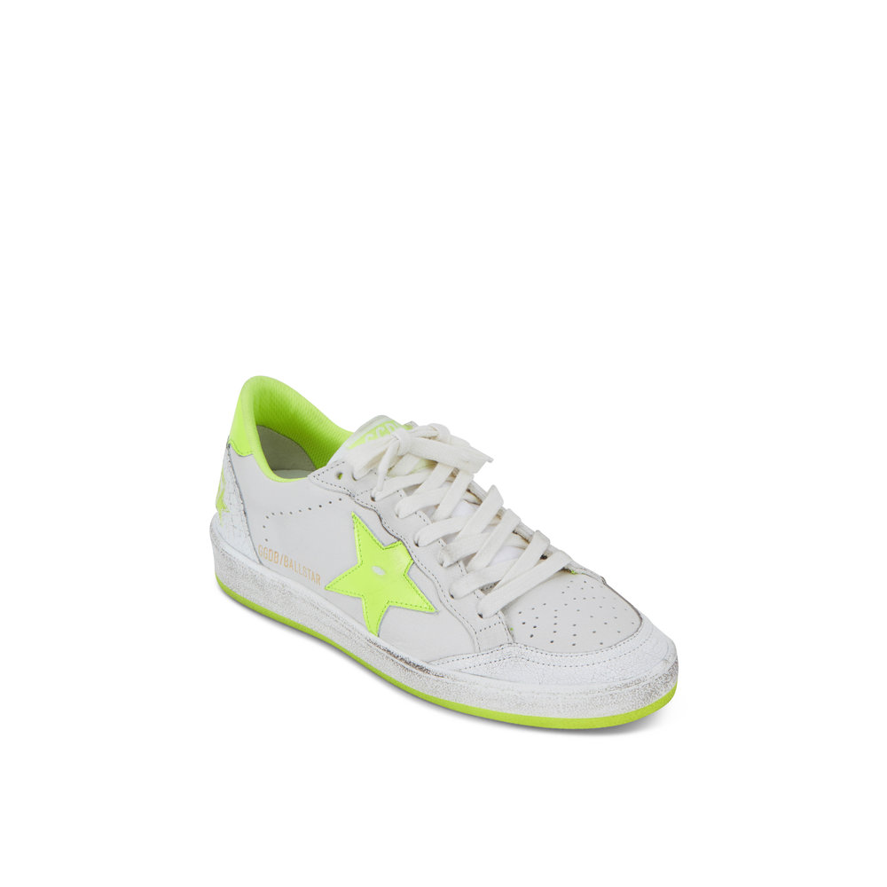 golden goose neon yellow