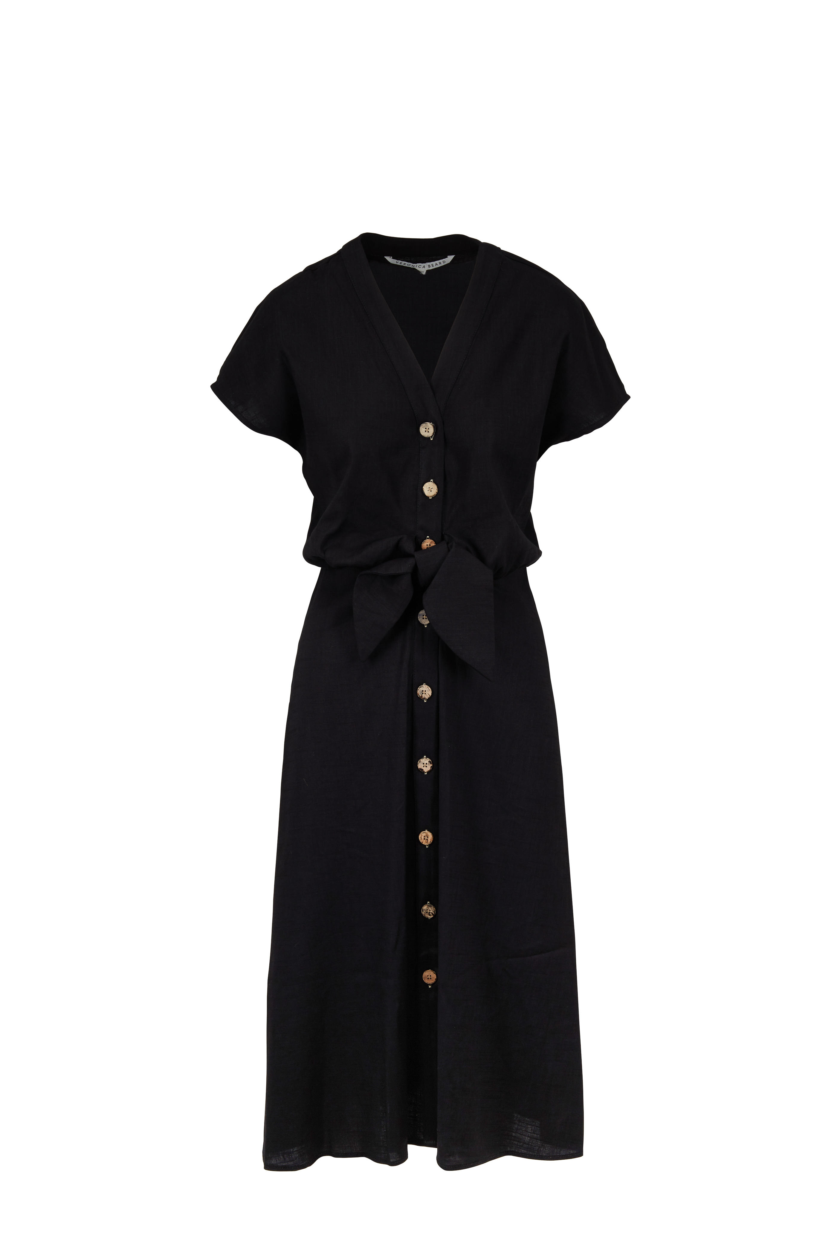 veronica beard linen dress