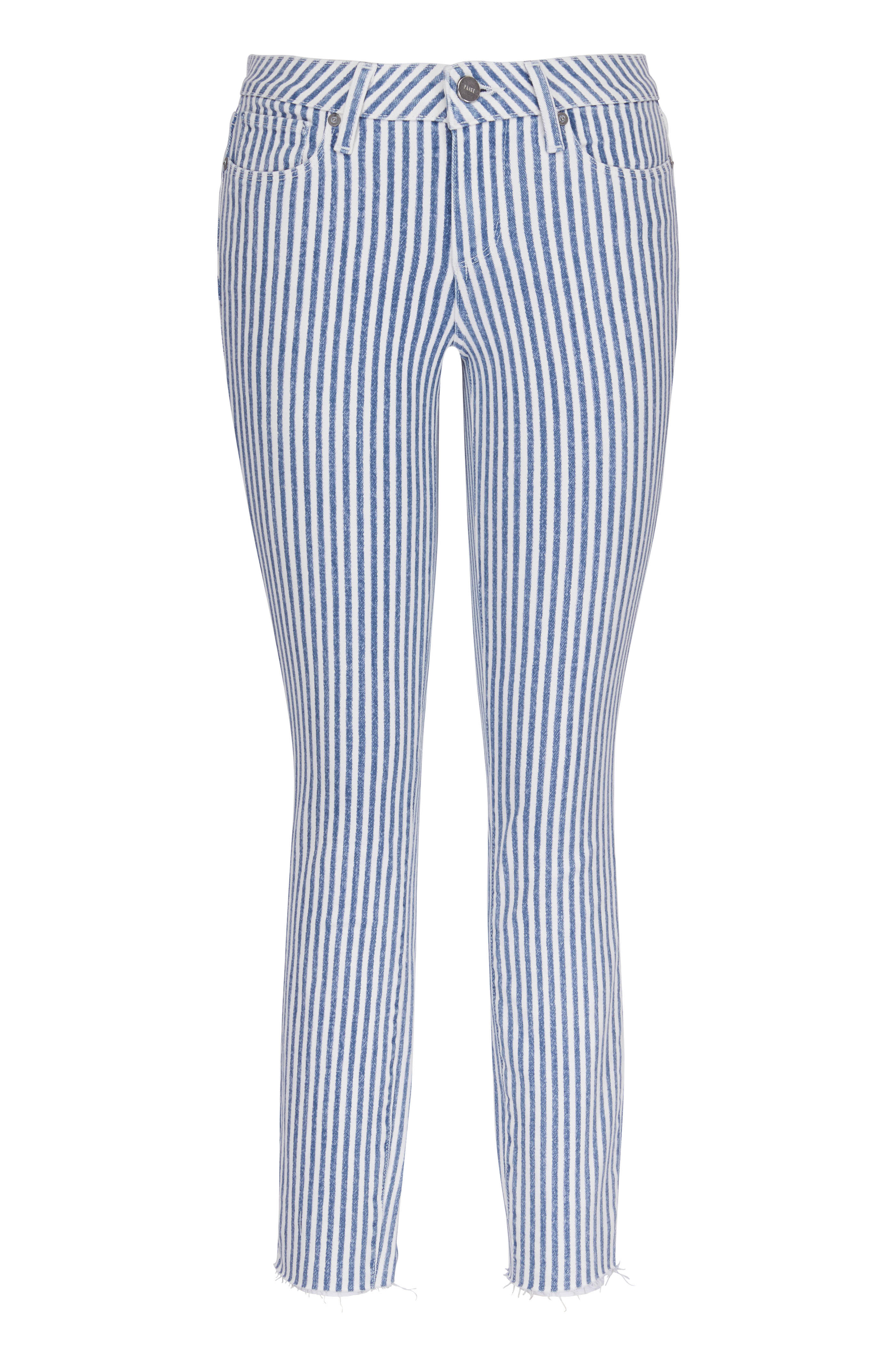 paige striped jeans