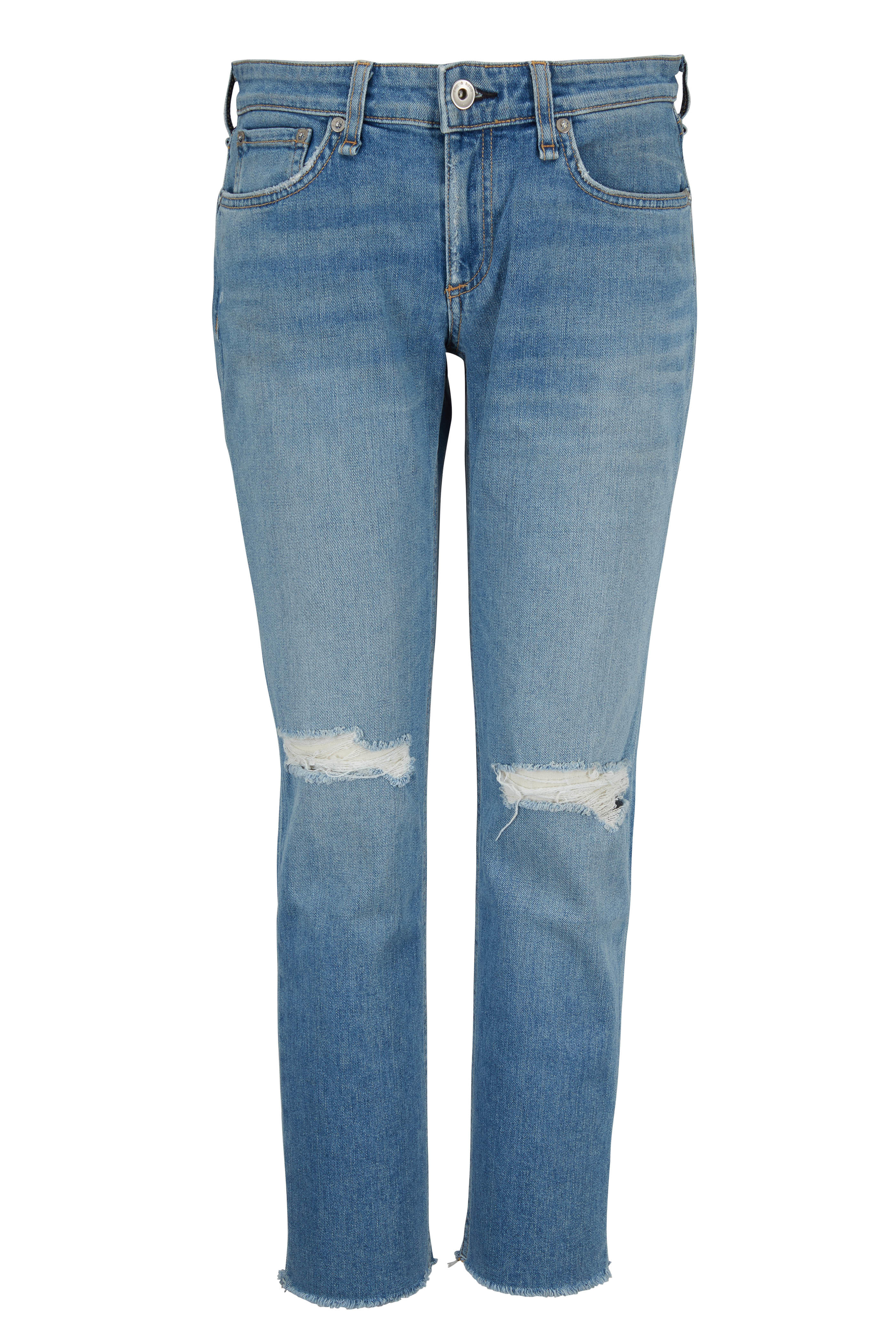 boyfriend jeans without holes
