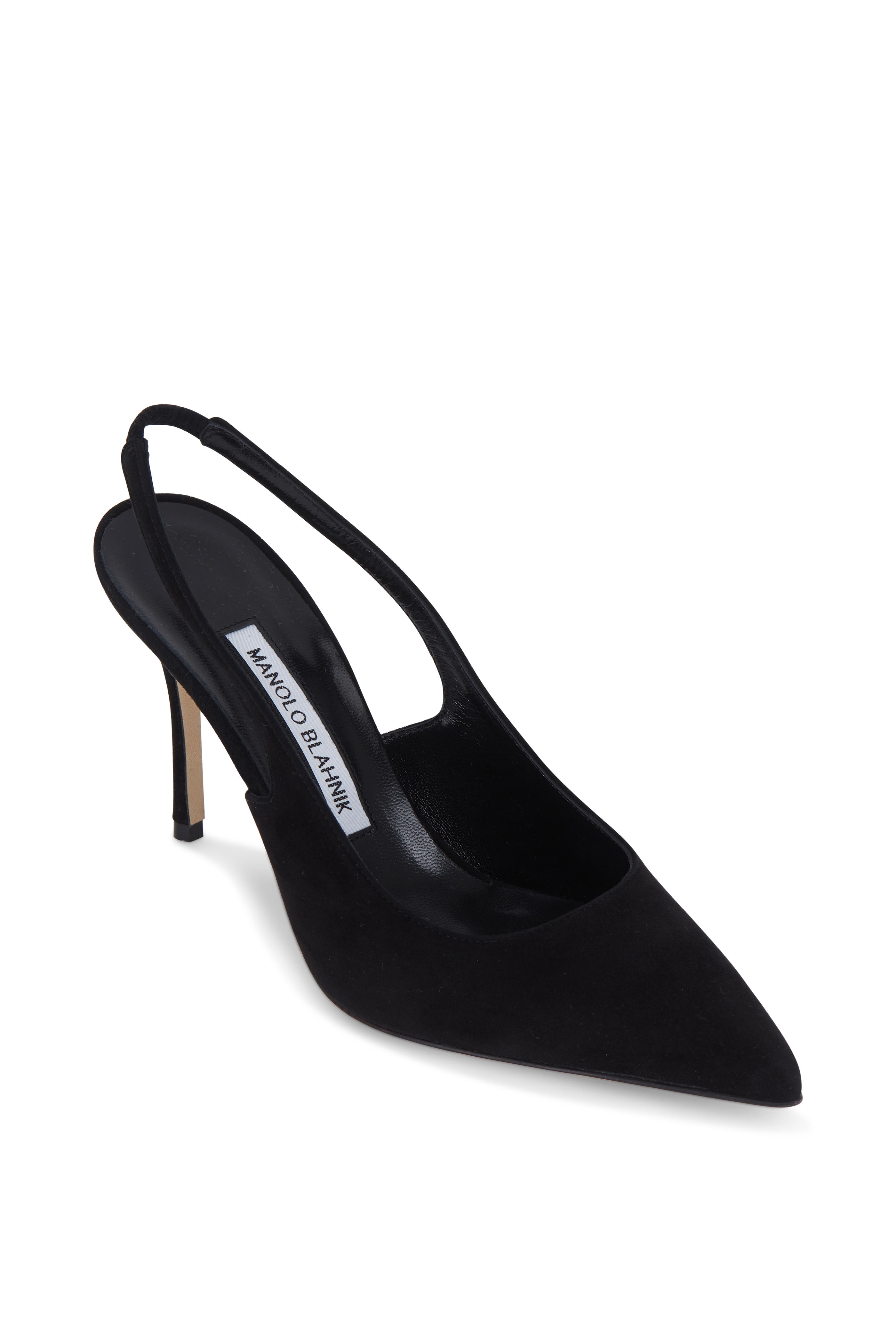 Manolo Blahnik - Allura Black Suede 