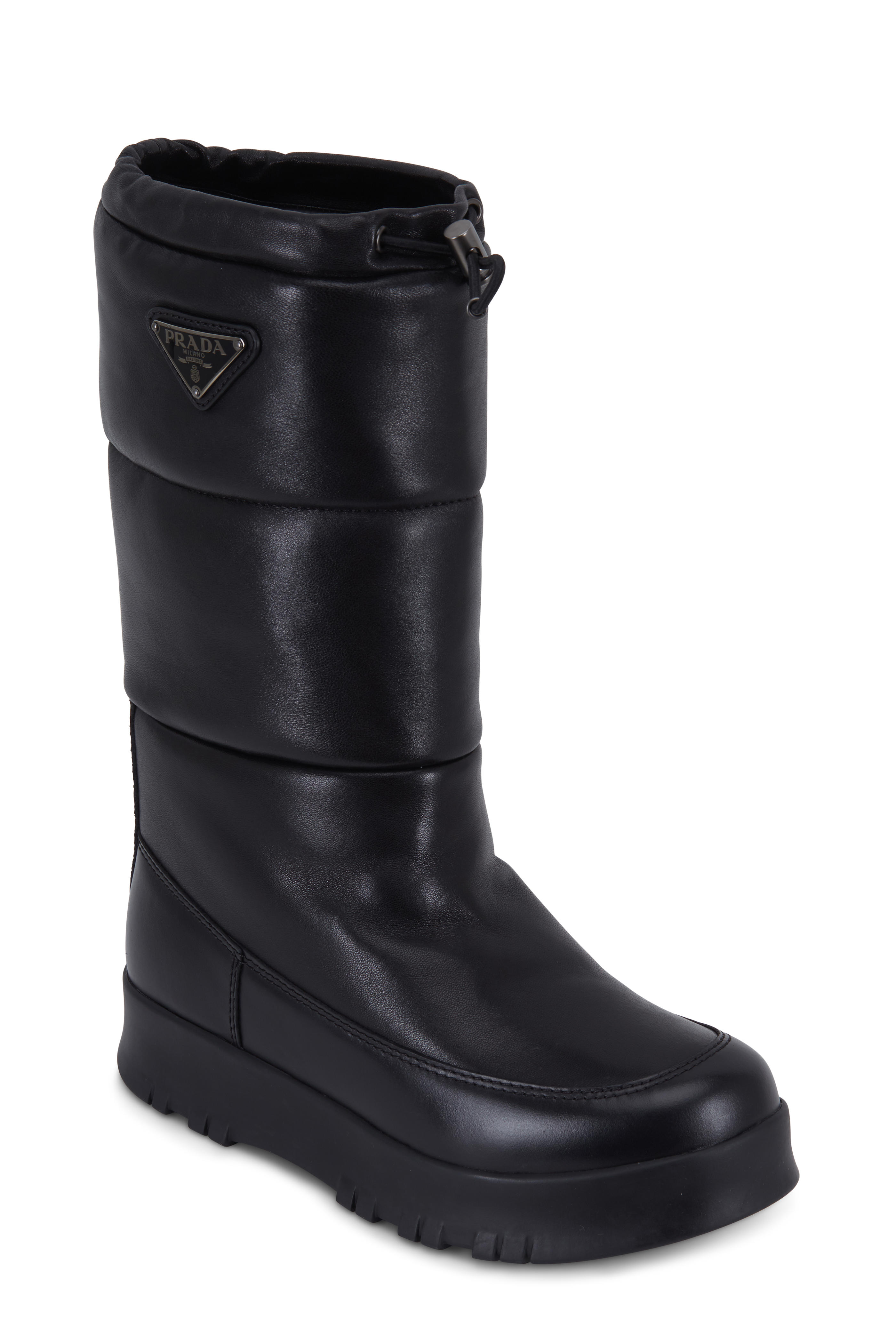 prada drawstring bootie