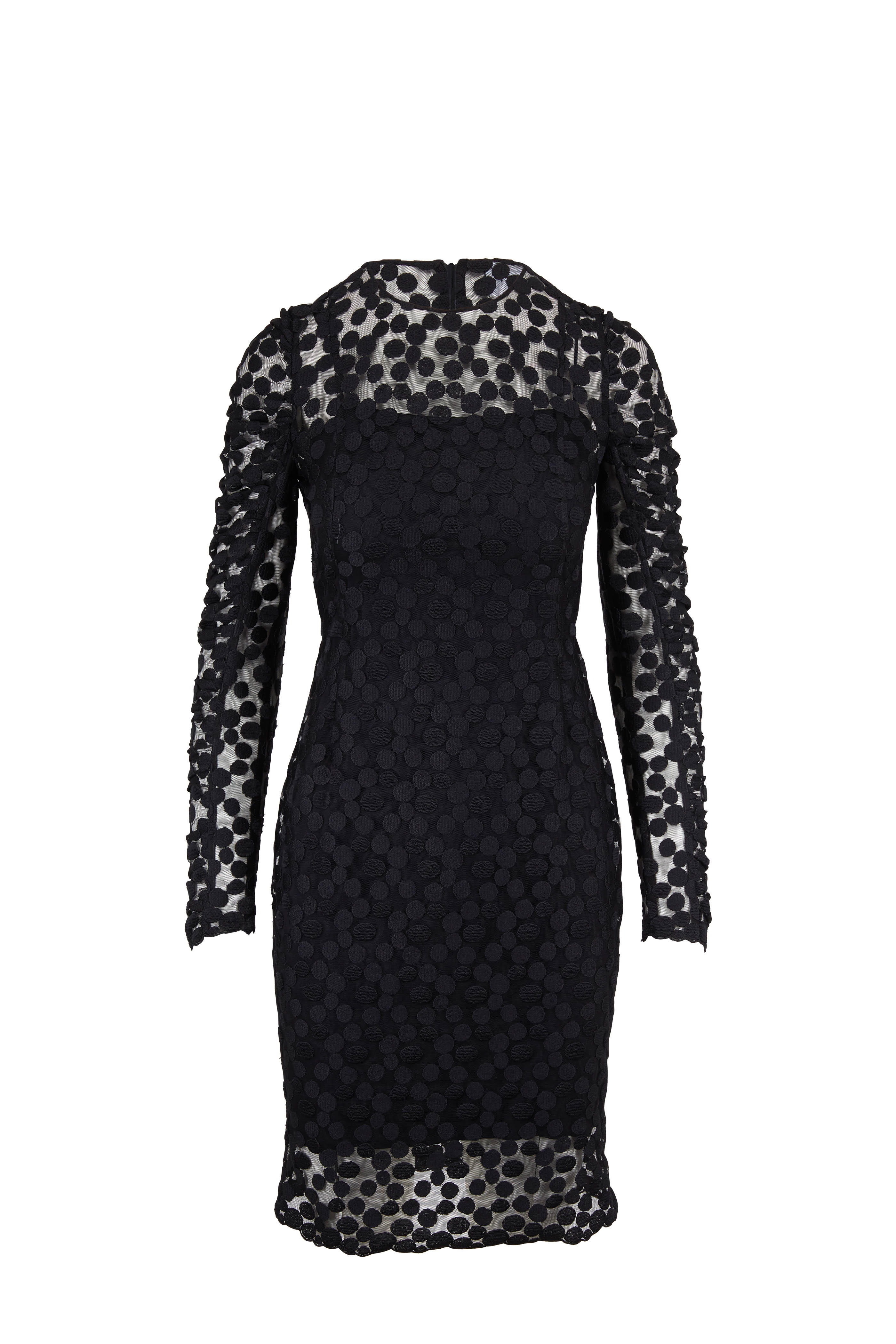 akris punto black dress