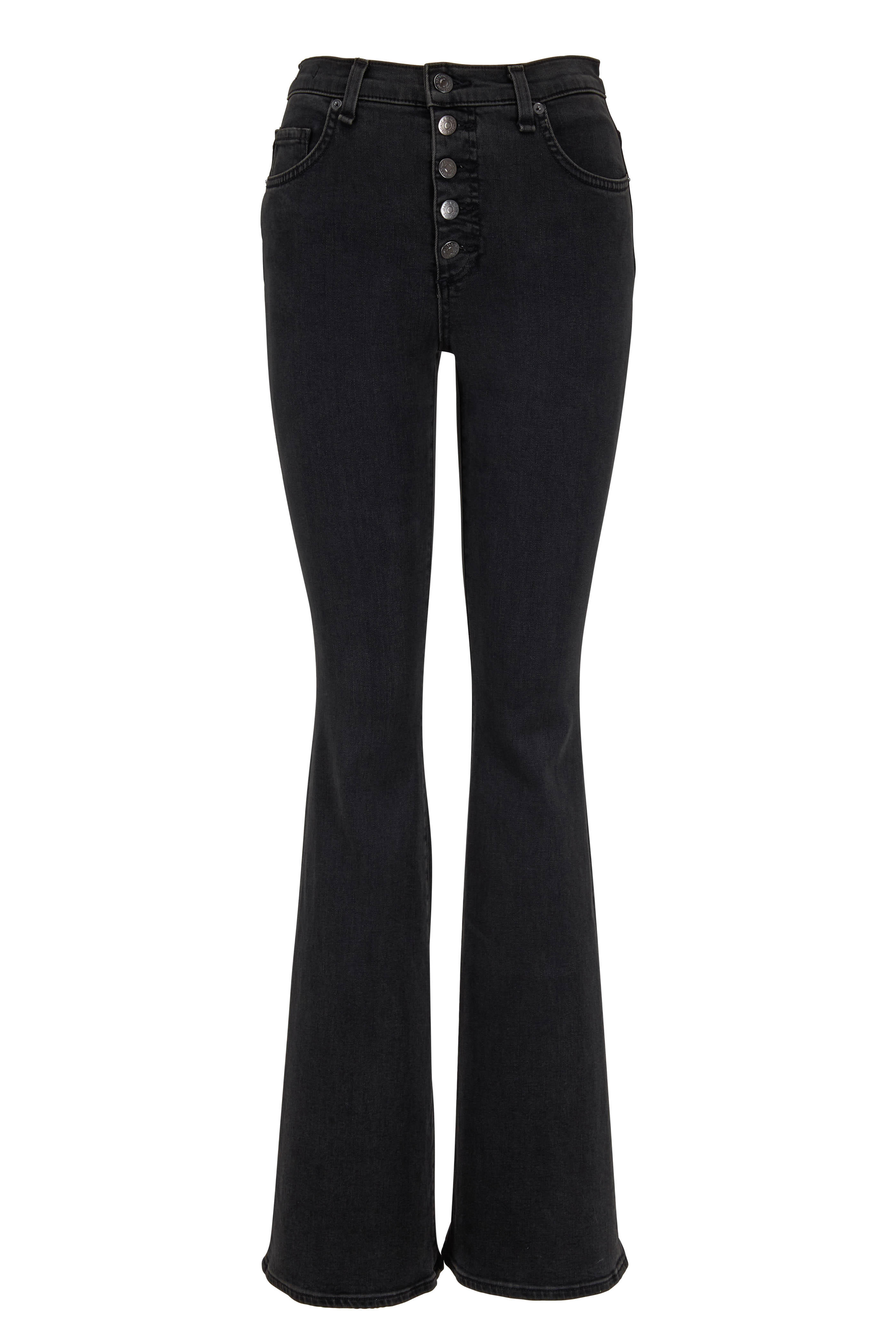 flare high rise pants