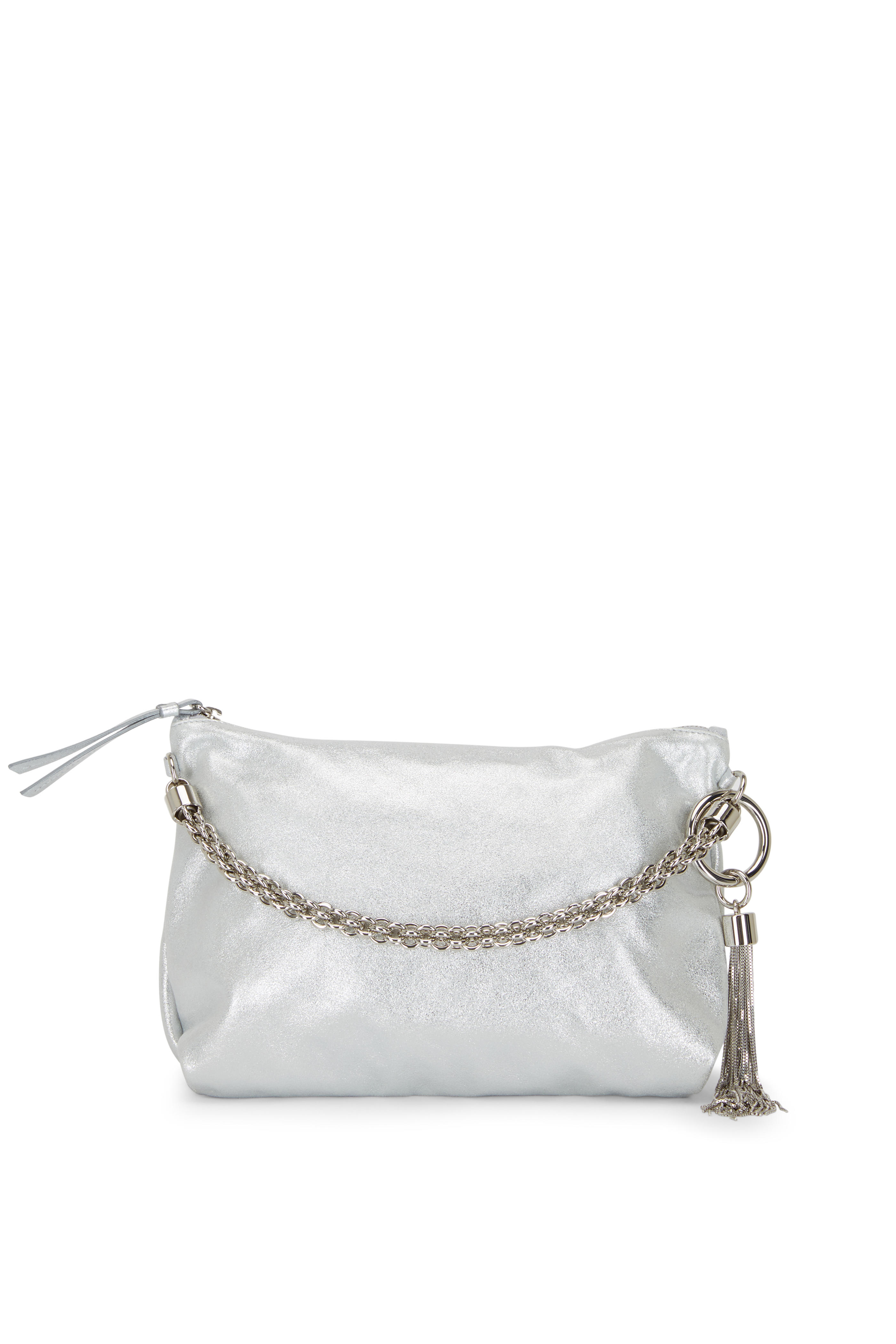 jimmy choo silver bag