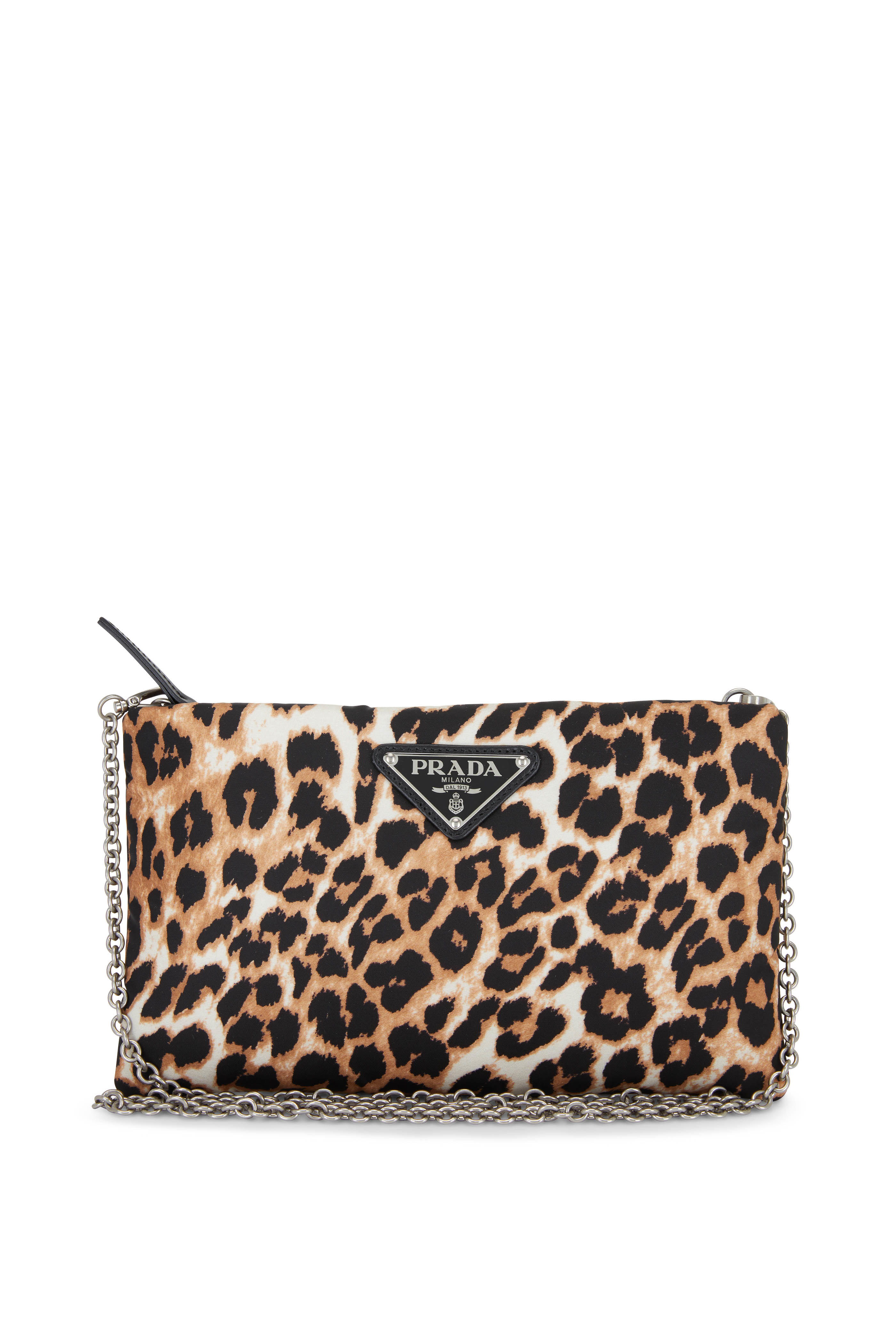 prada tessuto chain