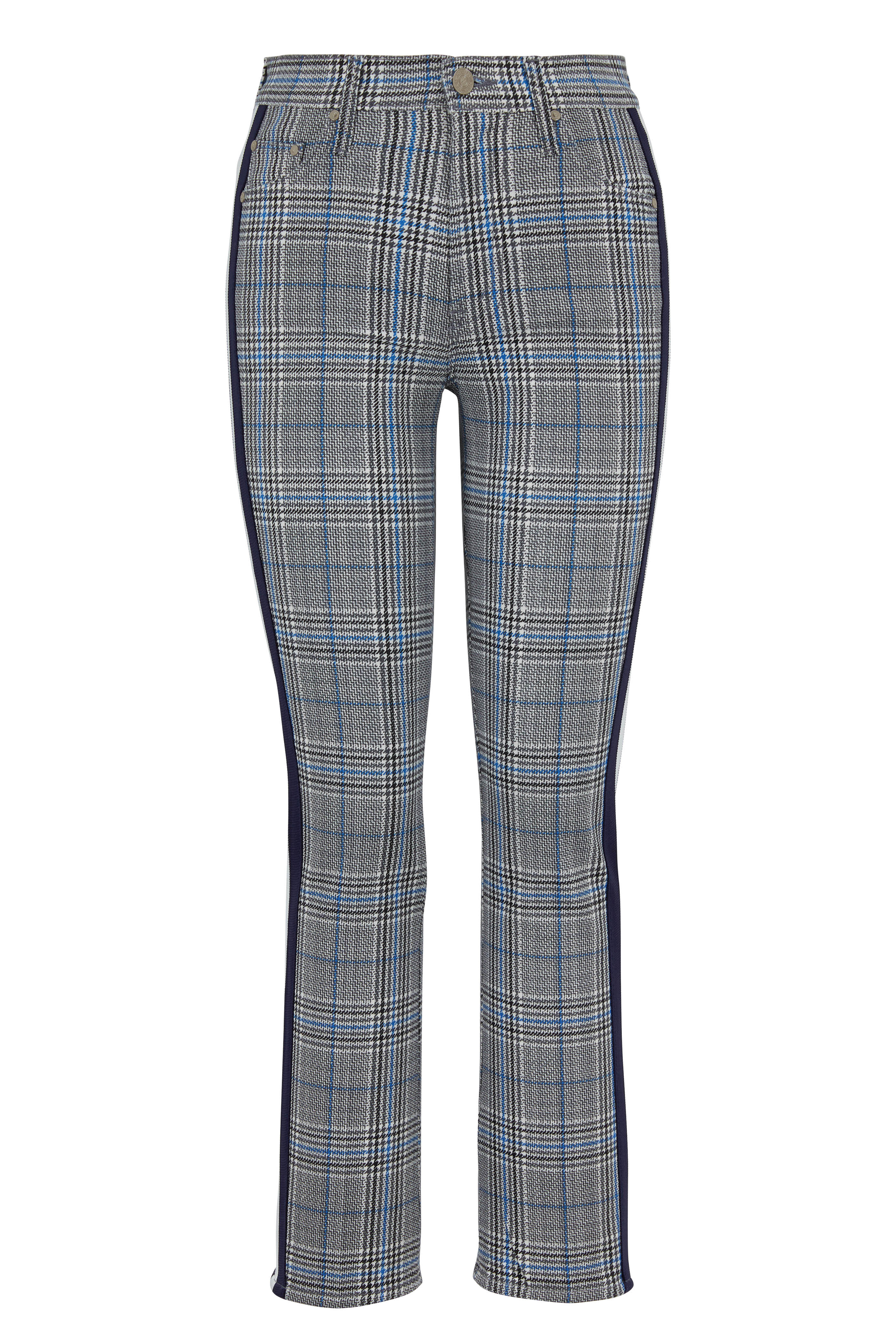 mother denim plaid pants