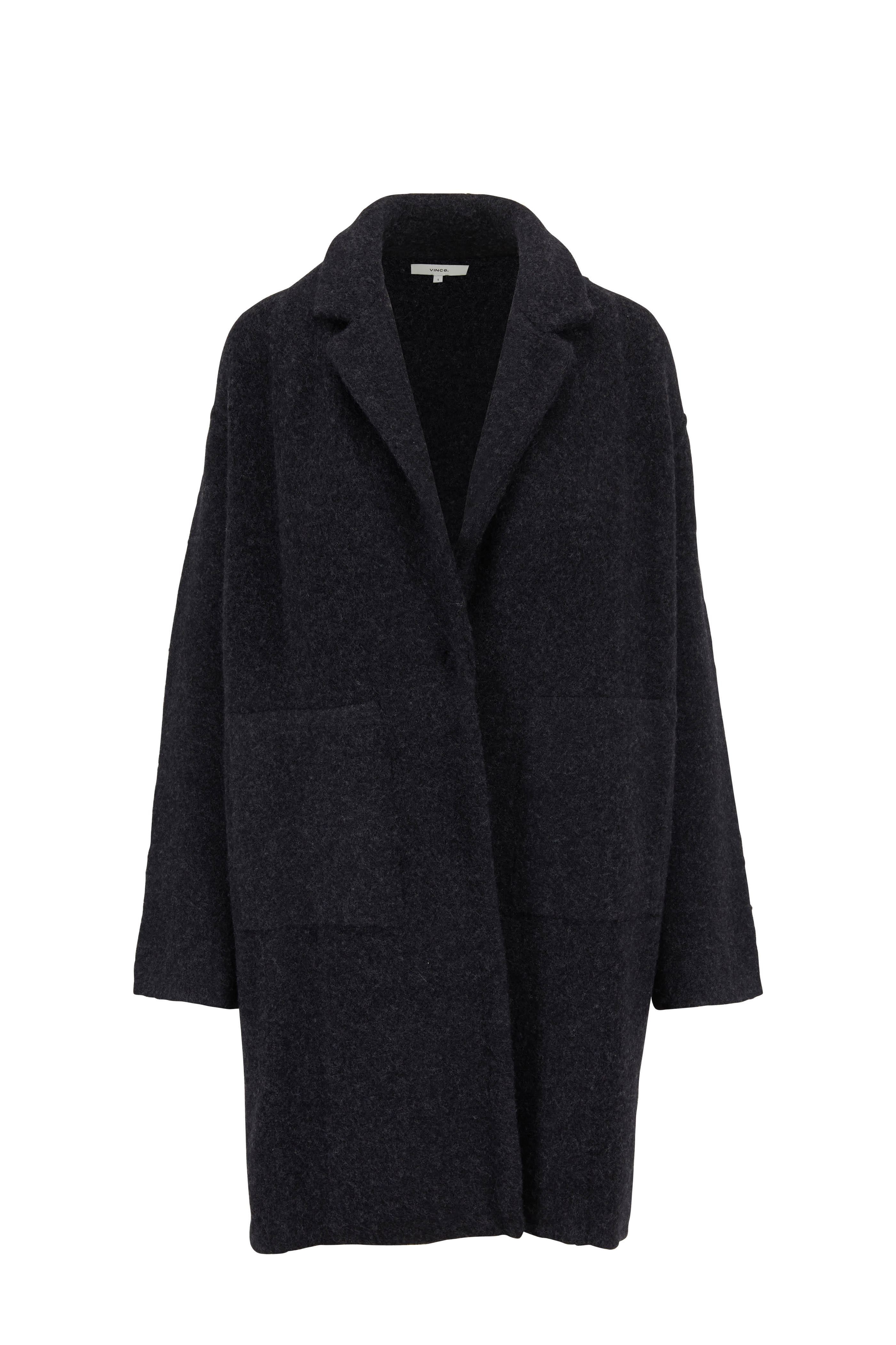 notch collar cardigan