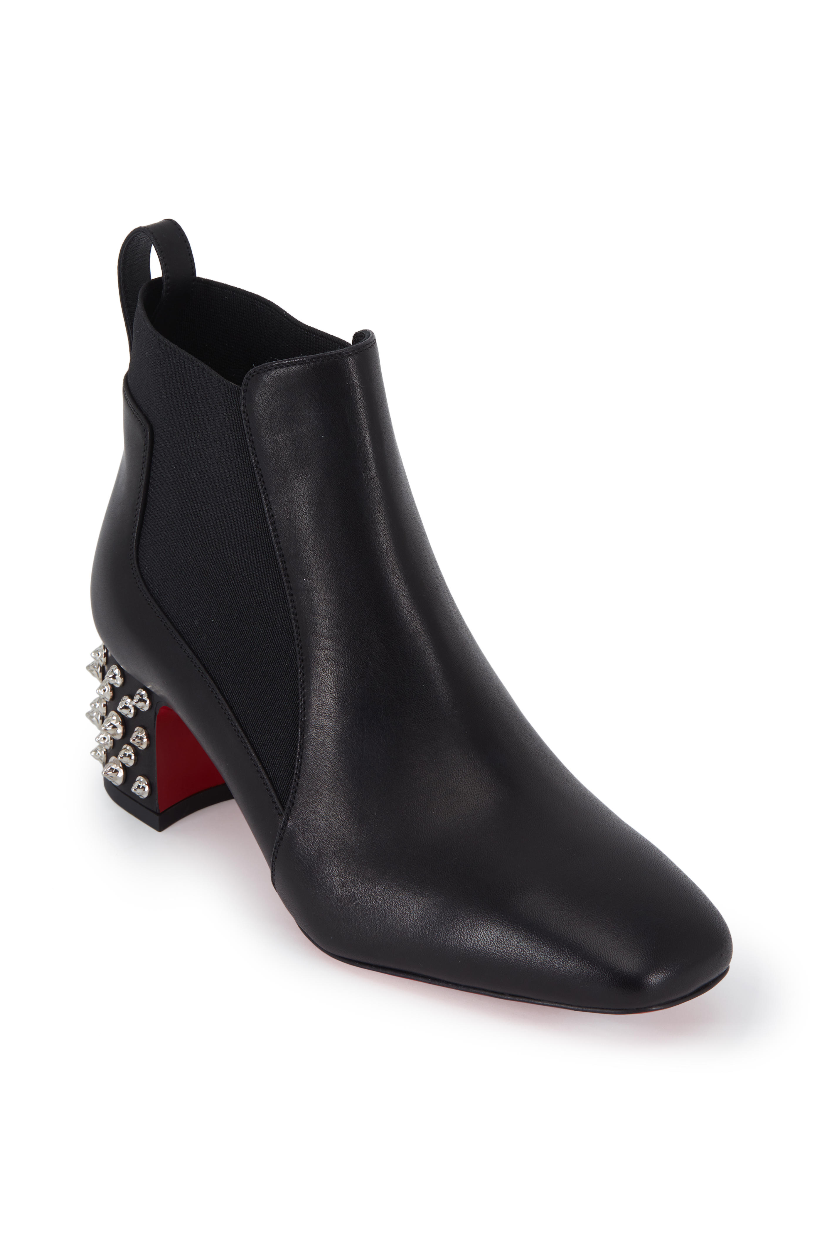 spiked heel boots