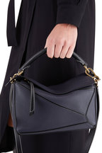 loewe puzzle bag midnight blue