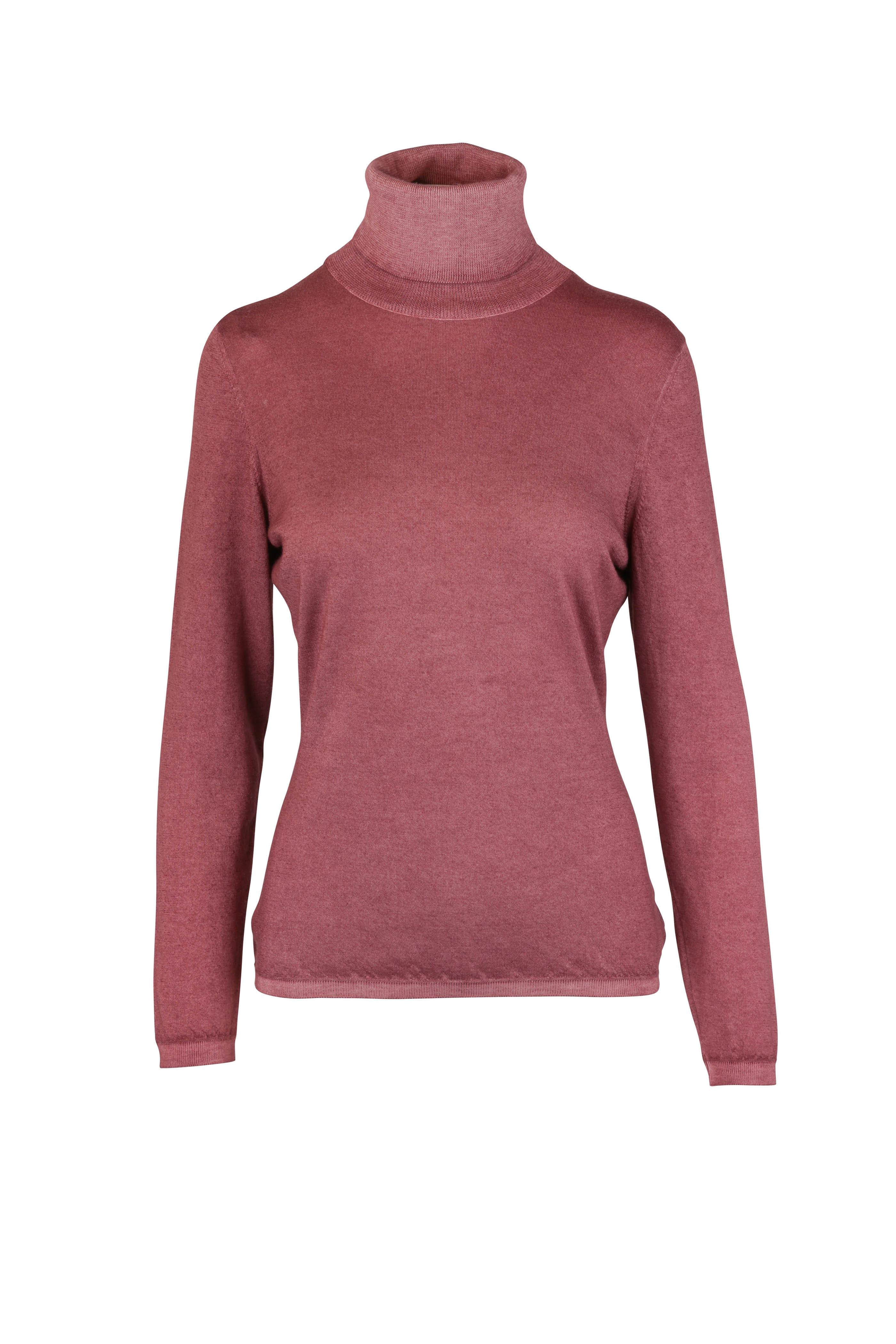 berry turtleneck