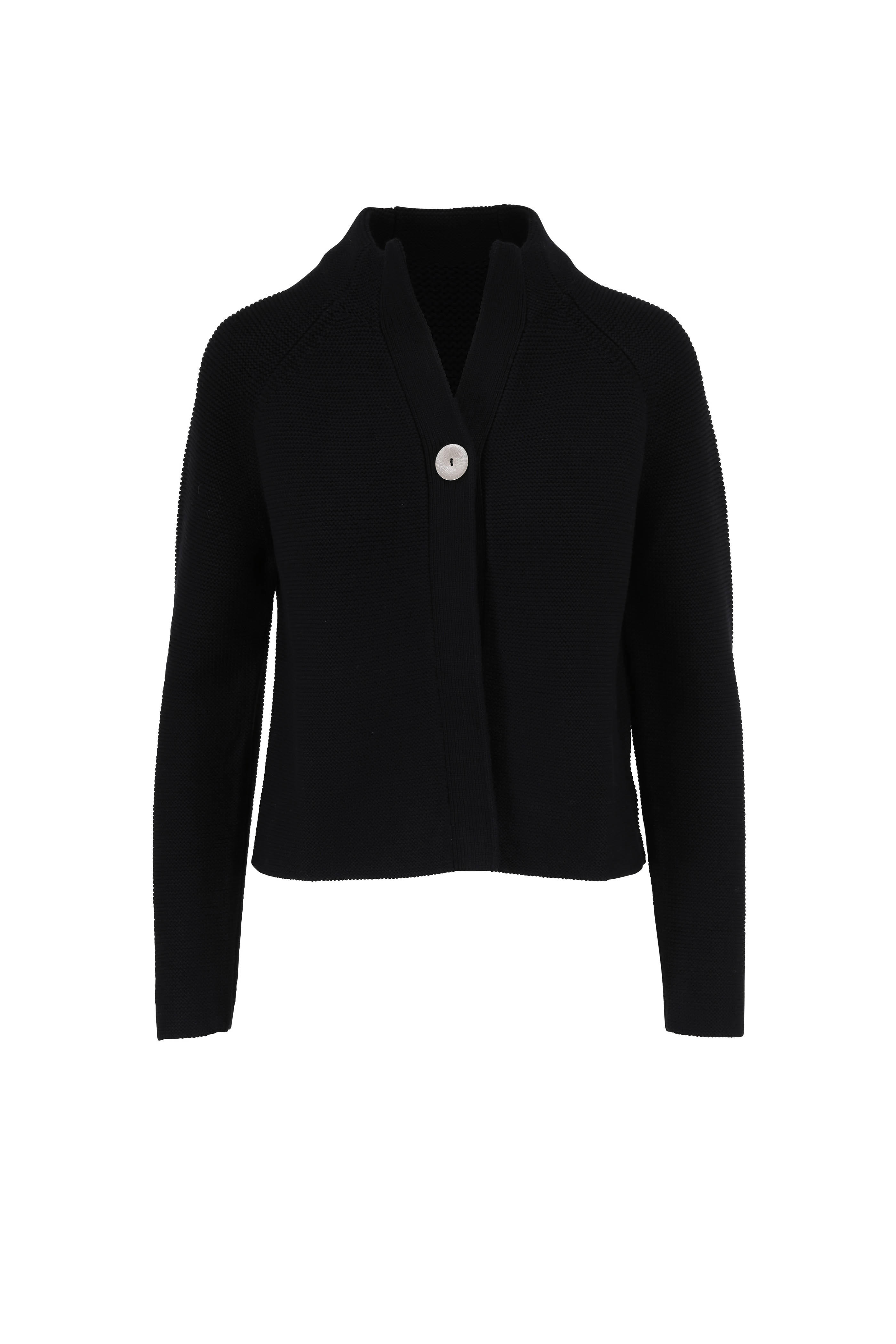 single button cardigan