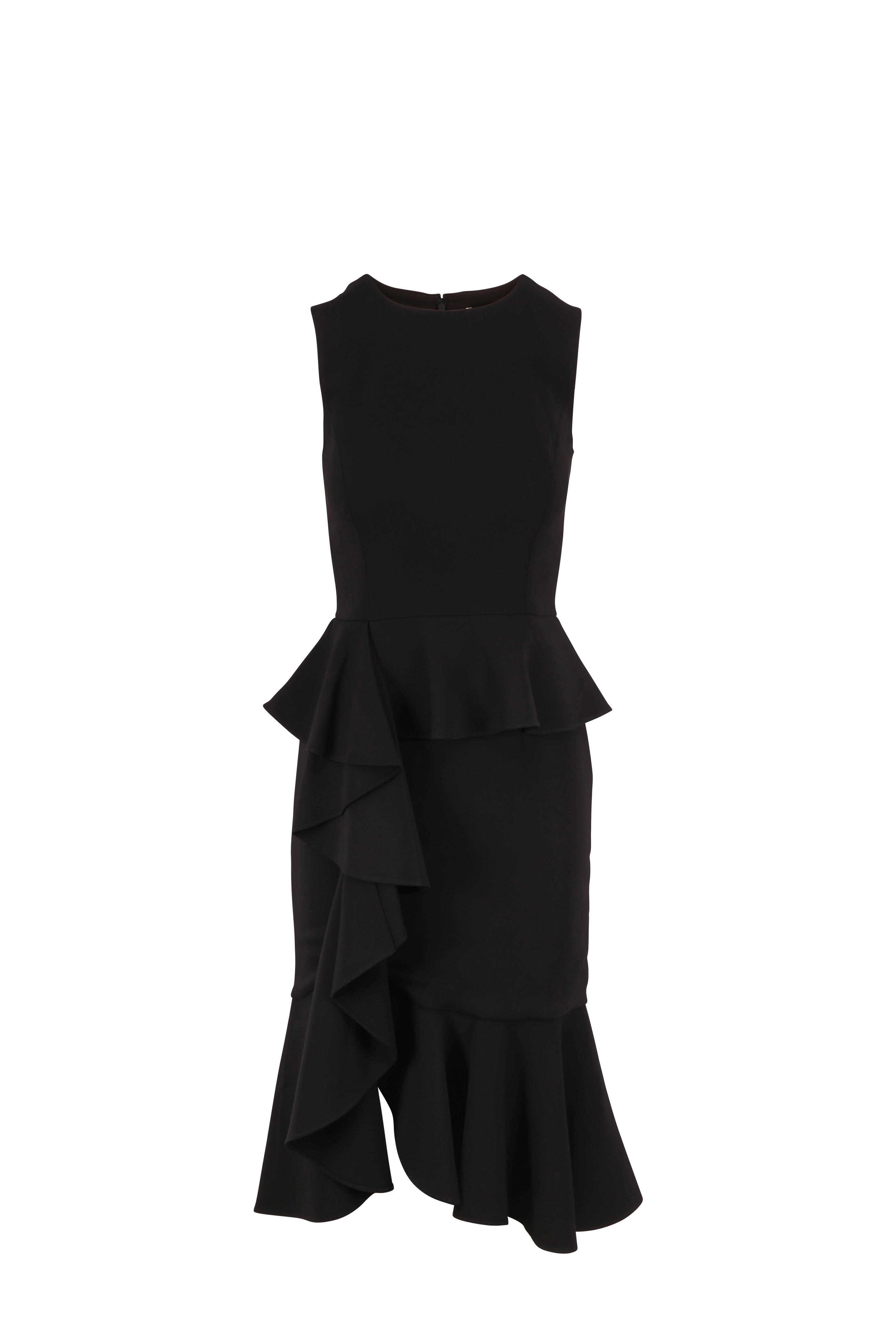 michael kors black sleeveless dress