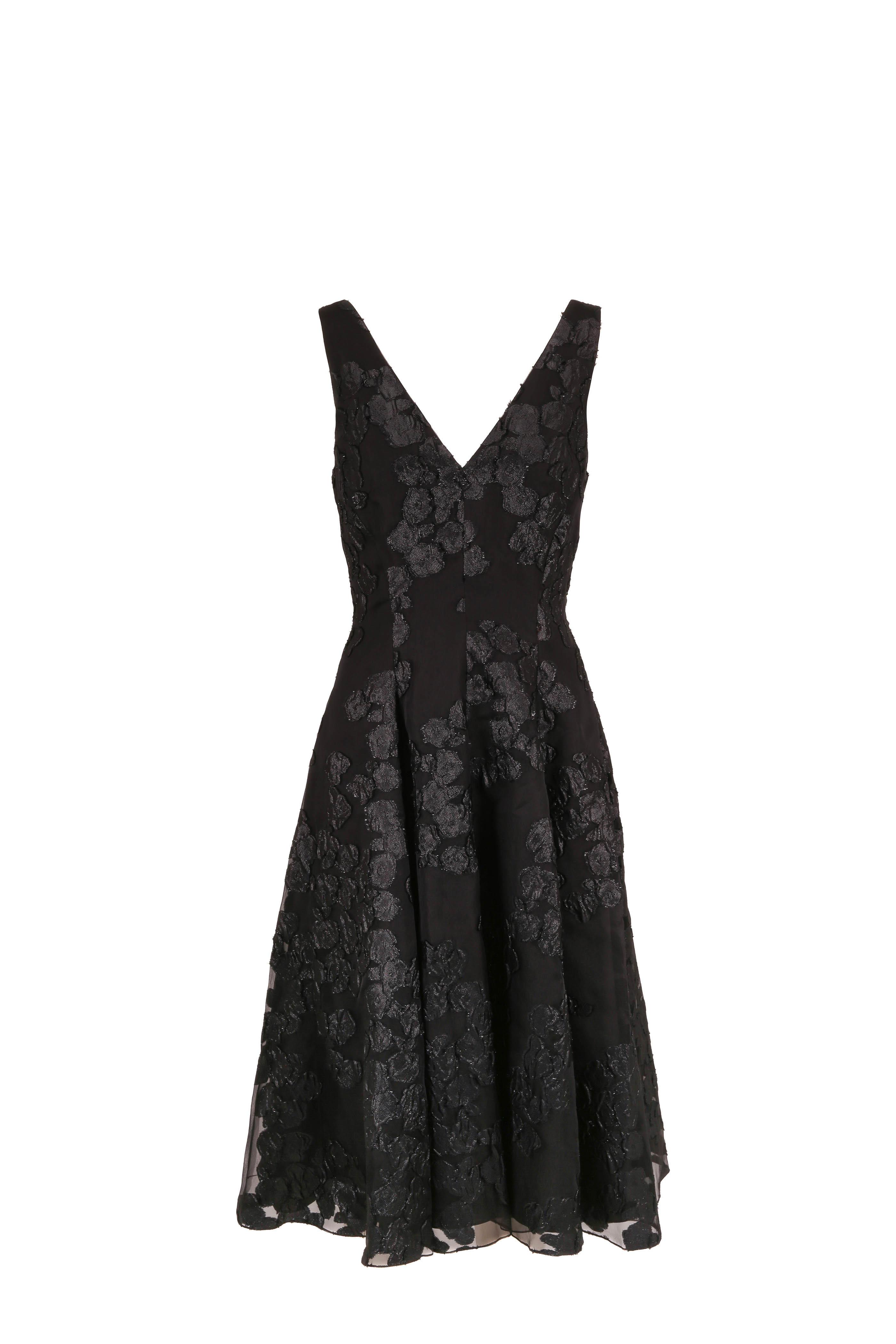 lela rose black dress