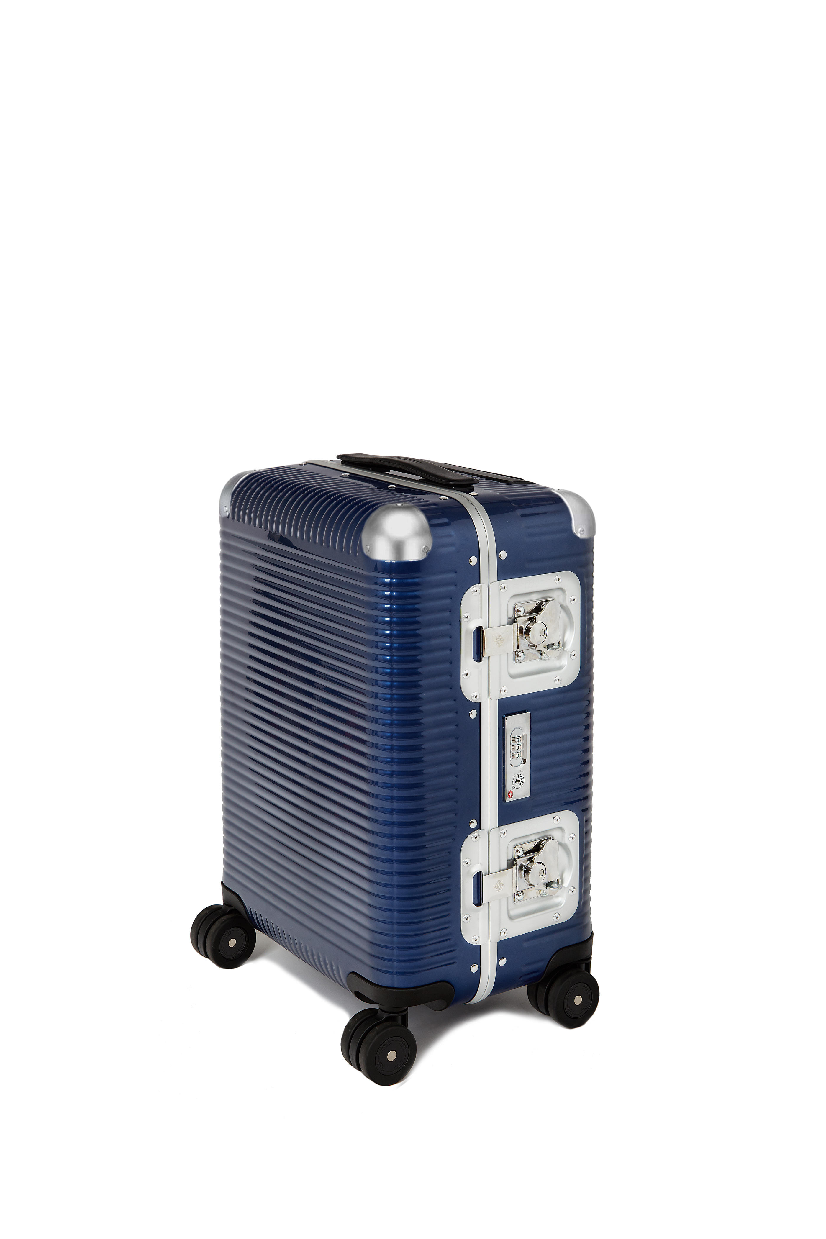 Fpm Luggage Indigo Blue Bank Light Spinner 53 Mitchell Stores