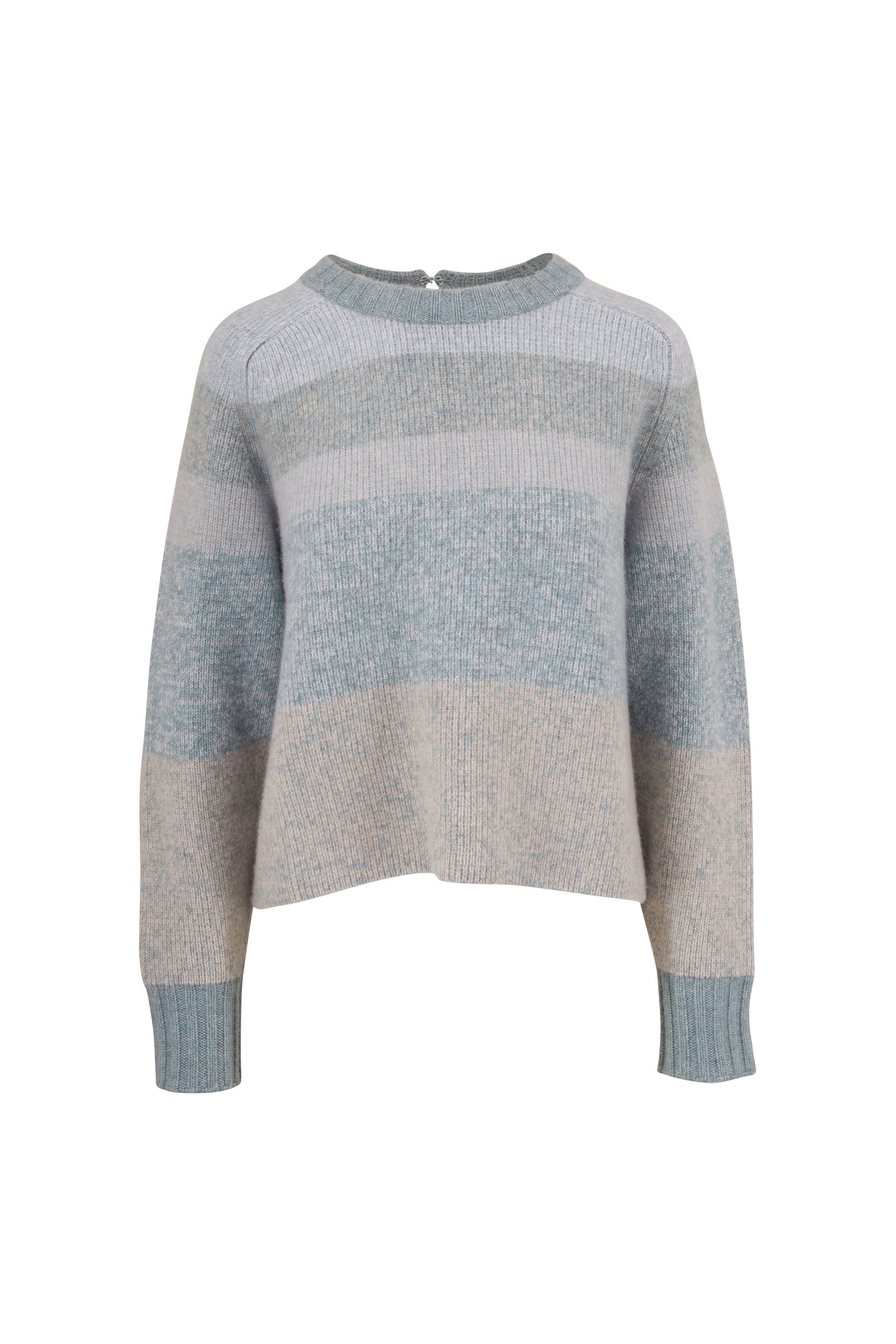 keyhole back sweater