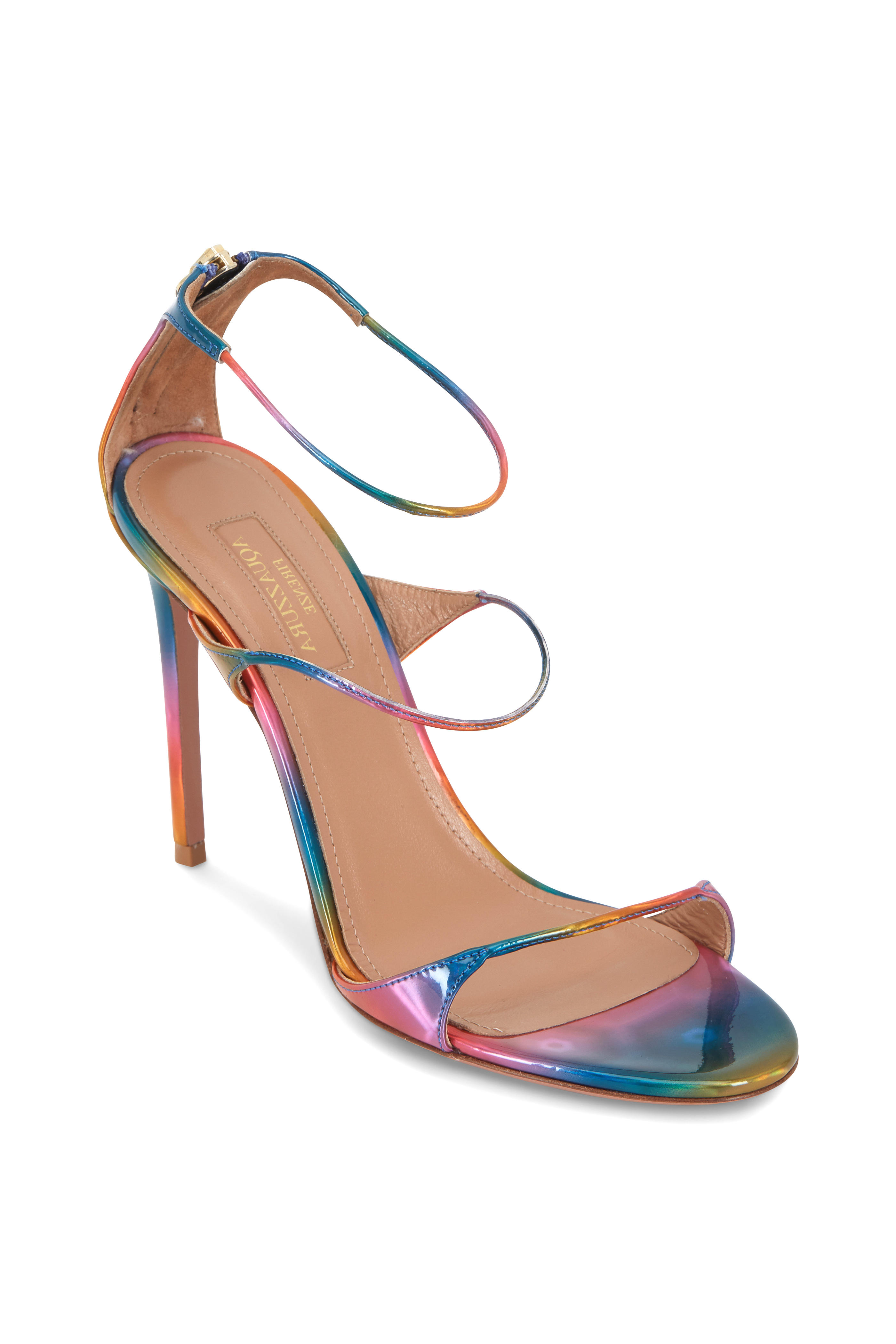 degratissimo rainbow platform sandal