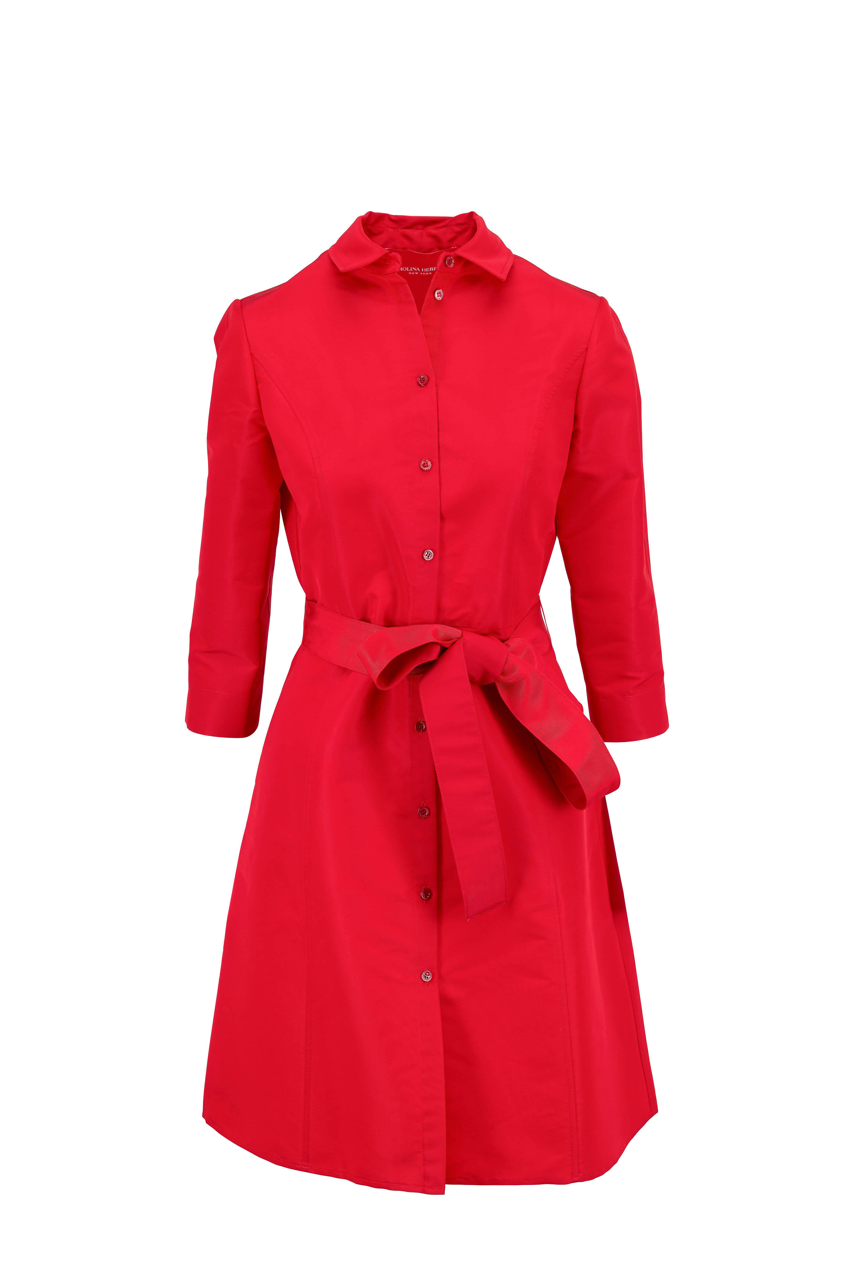 carolina herrera shirt dress