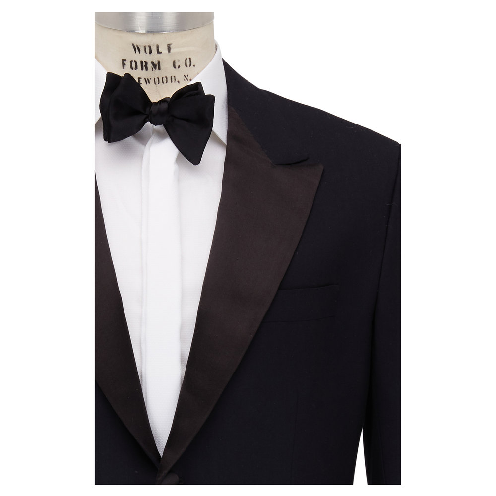 Kiton Black Cashmere Tuxedo Mitchell Stores