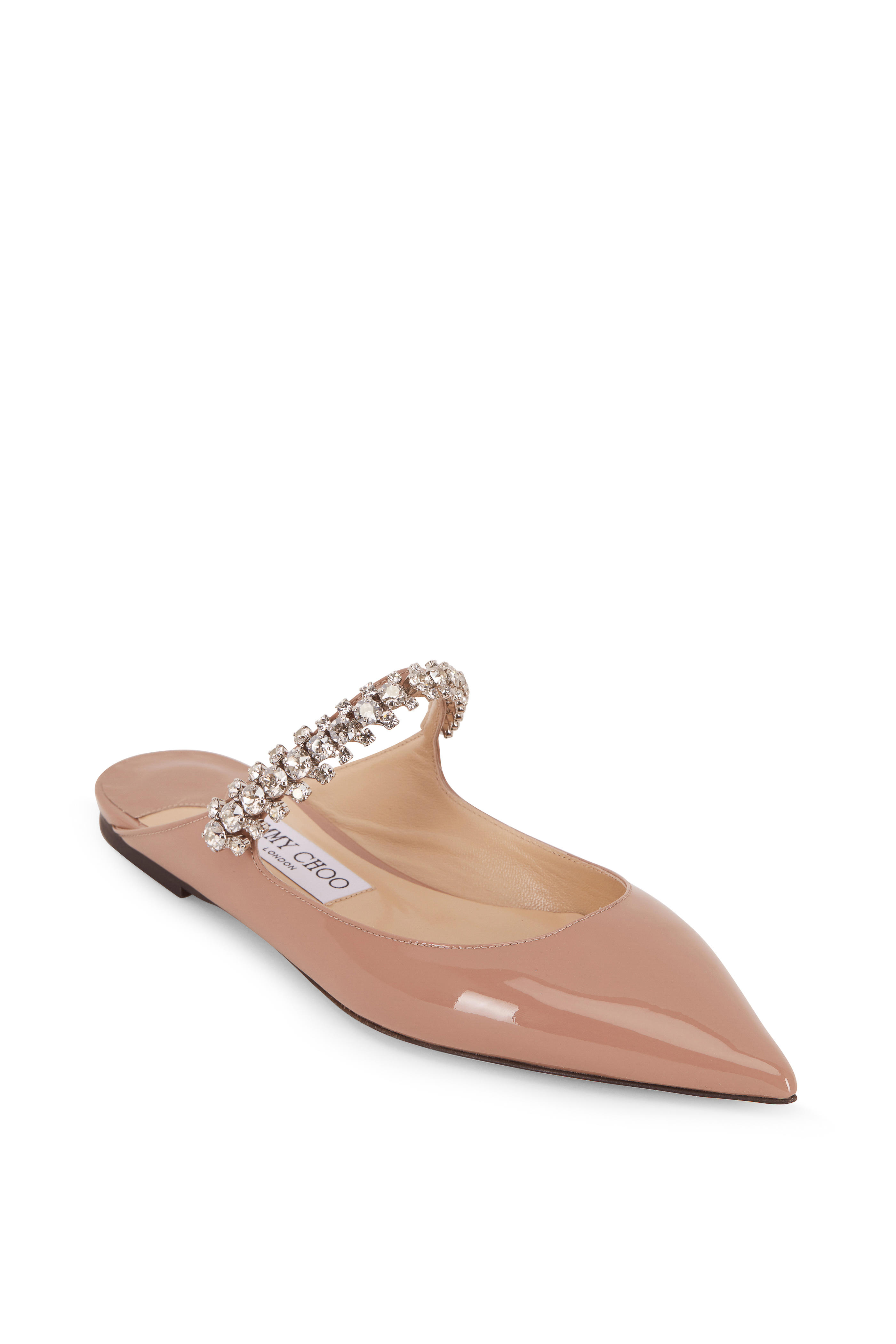 jimmy choo bing flat mules