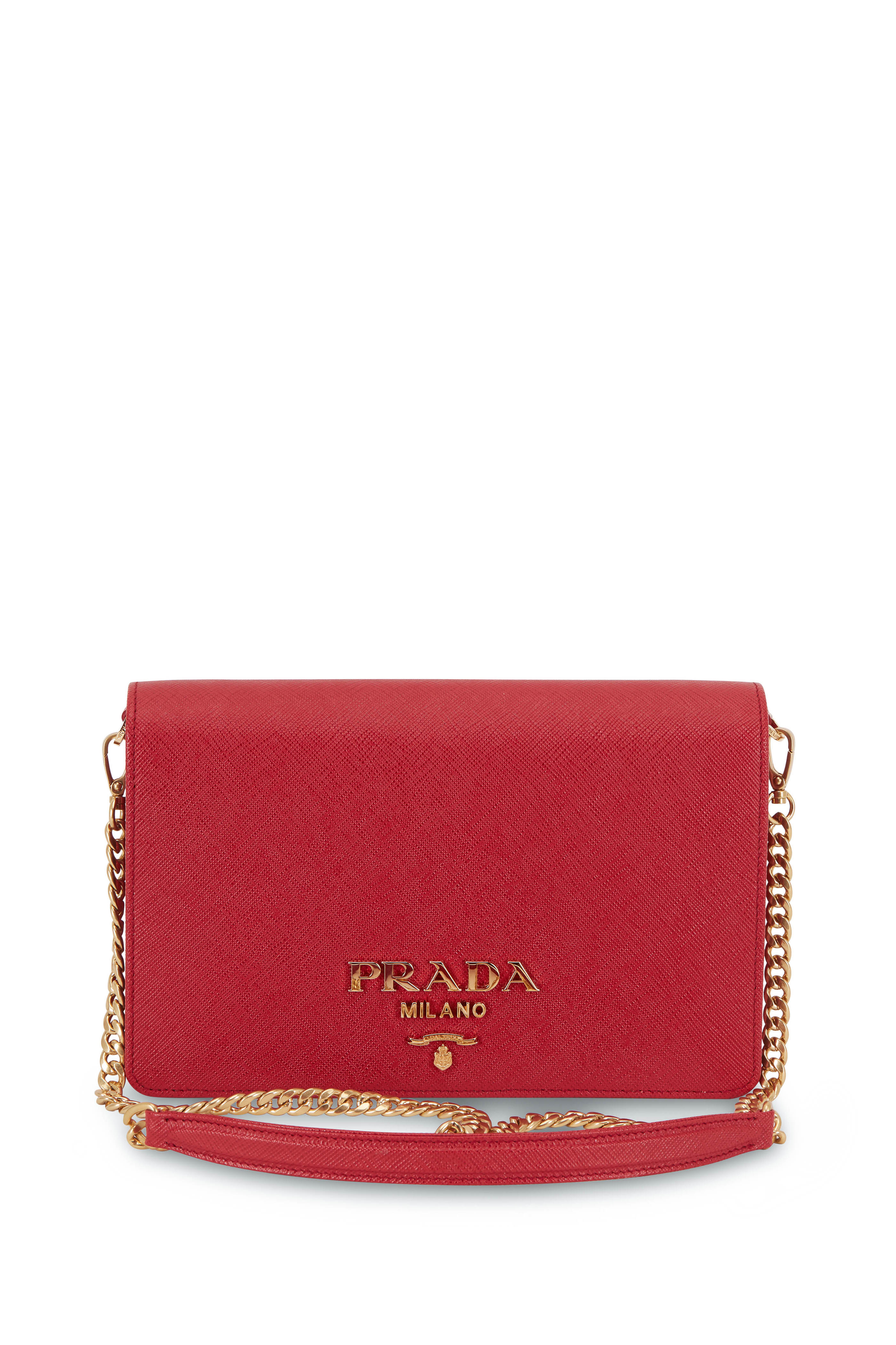 prada red small bag