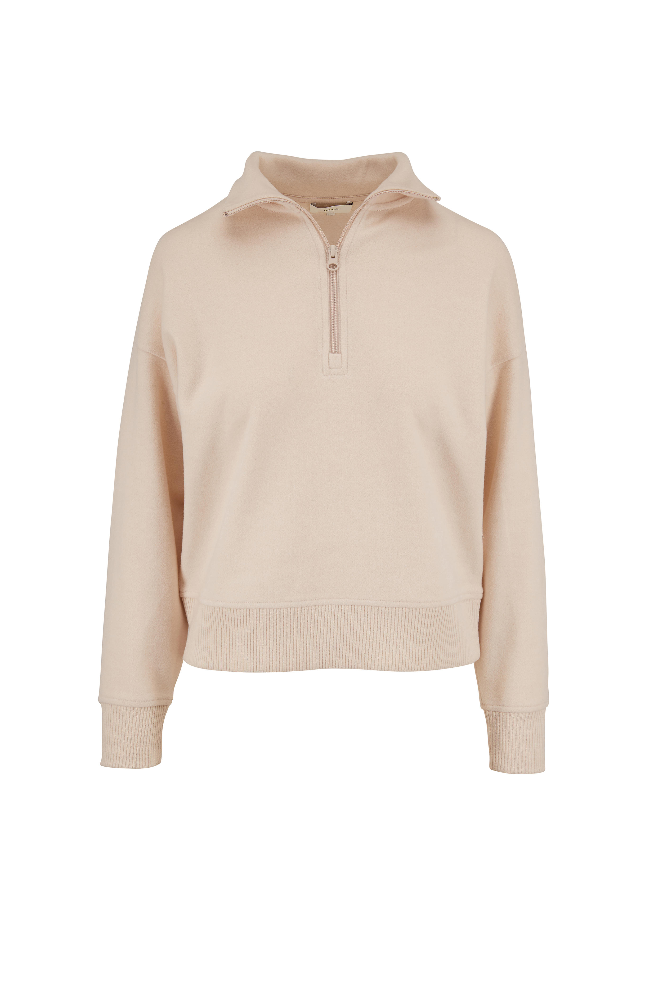 vince half zip hoodie