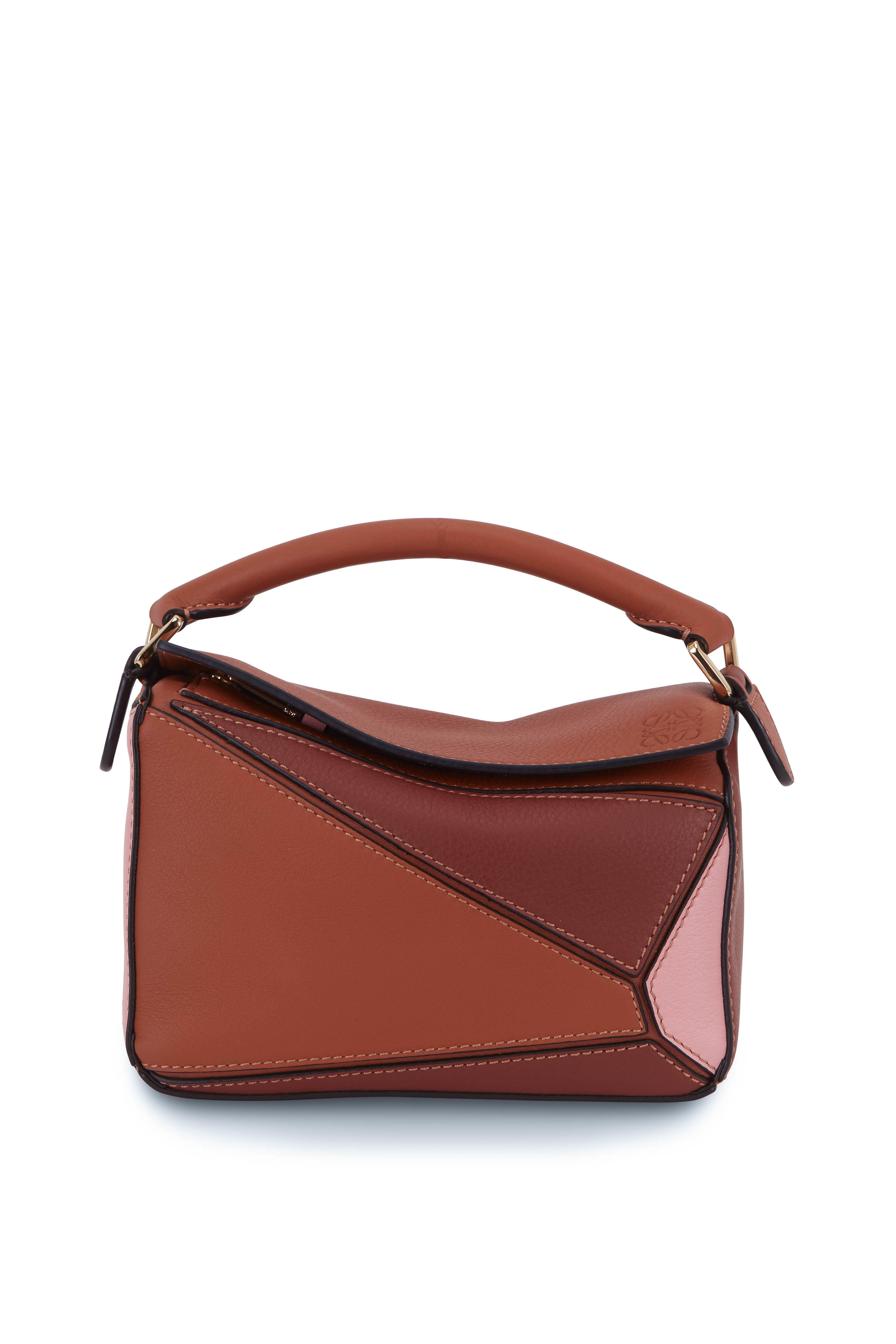 loewe tan puzzle bag