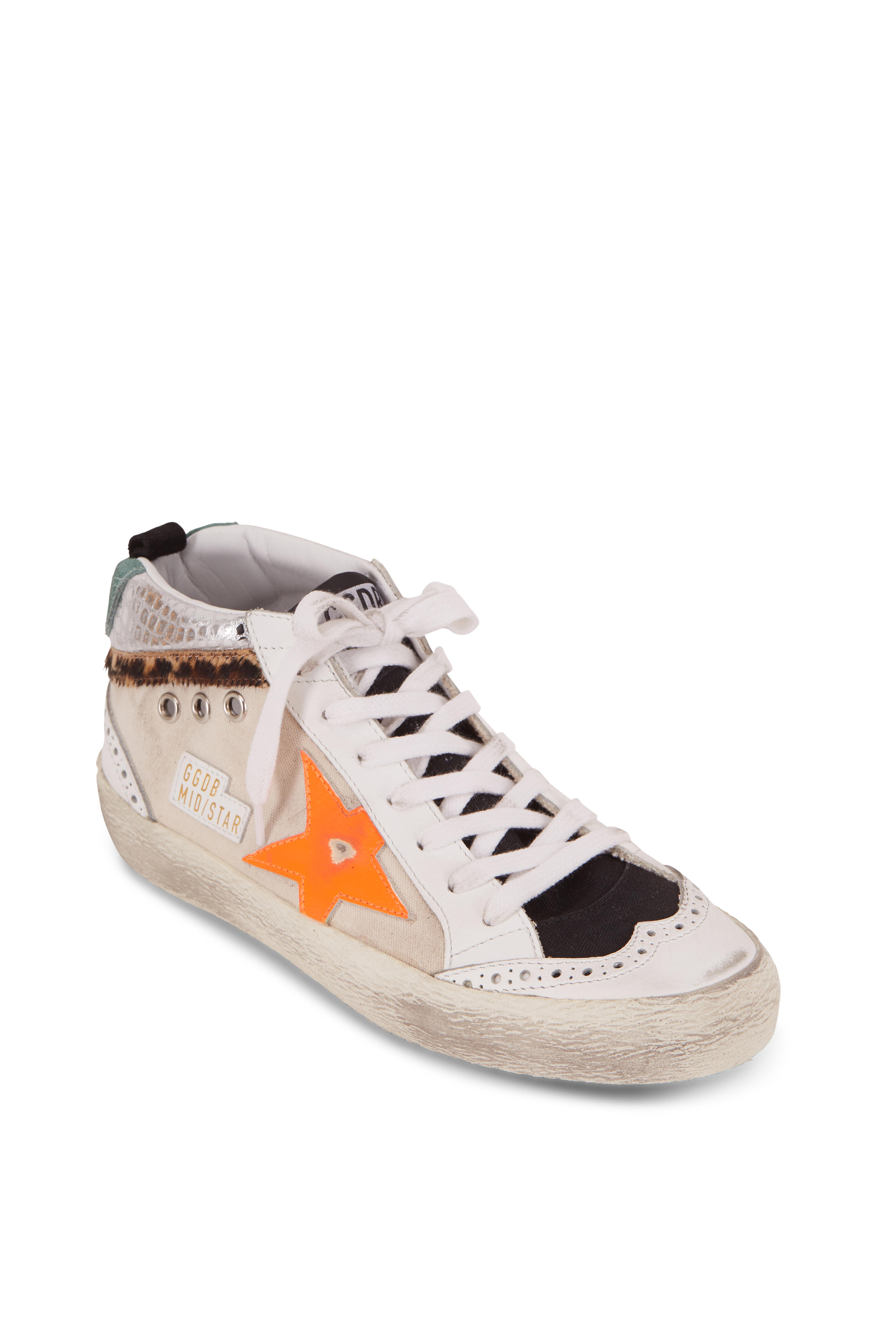 gold star canvas shoes