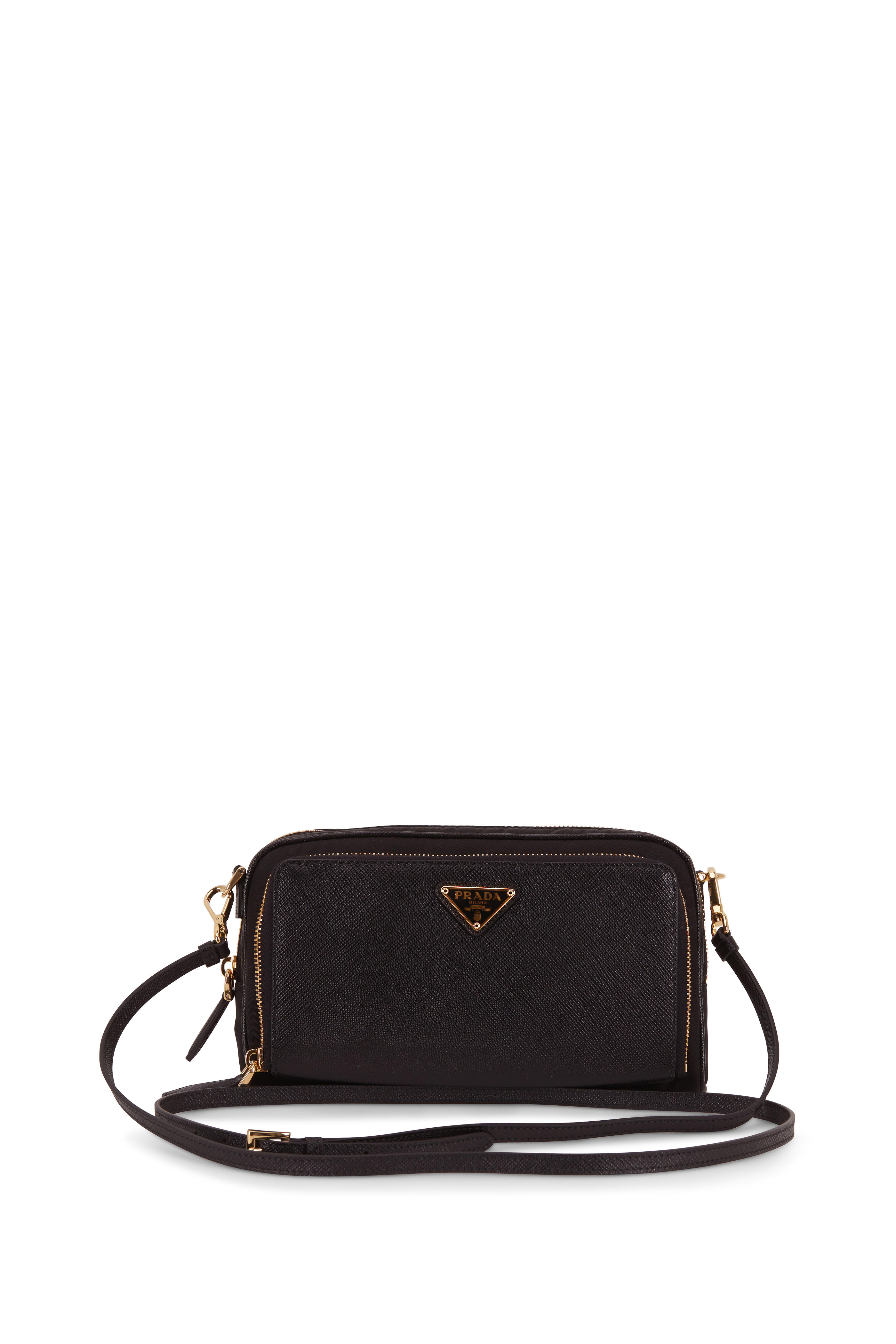 prada large nylon crossbody bag