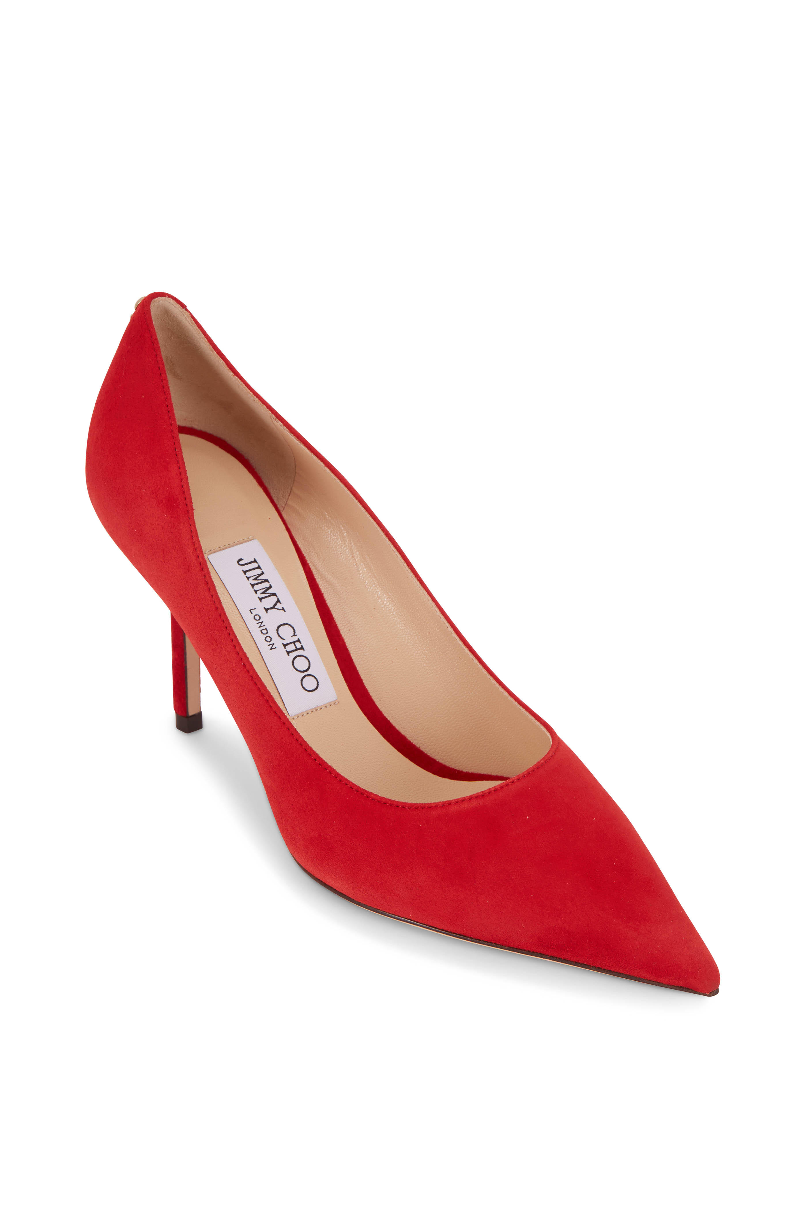 jimmy choo red pumps