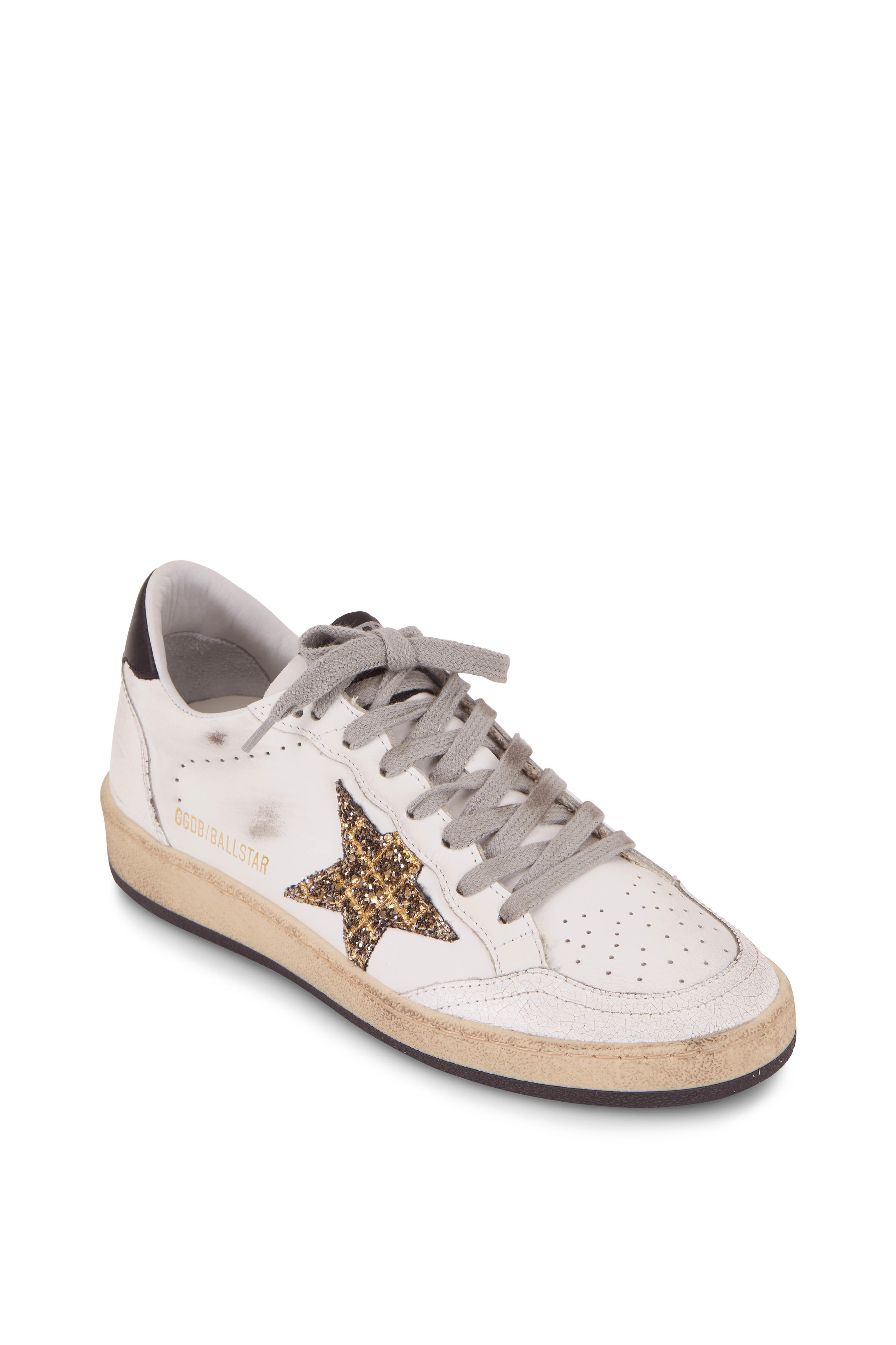 glitter star sneakers