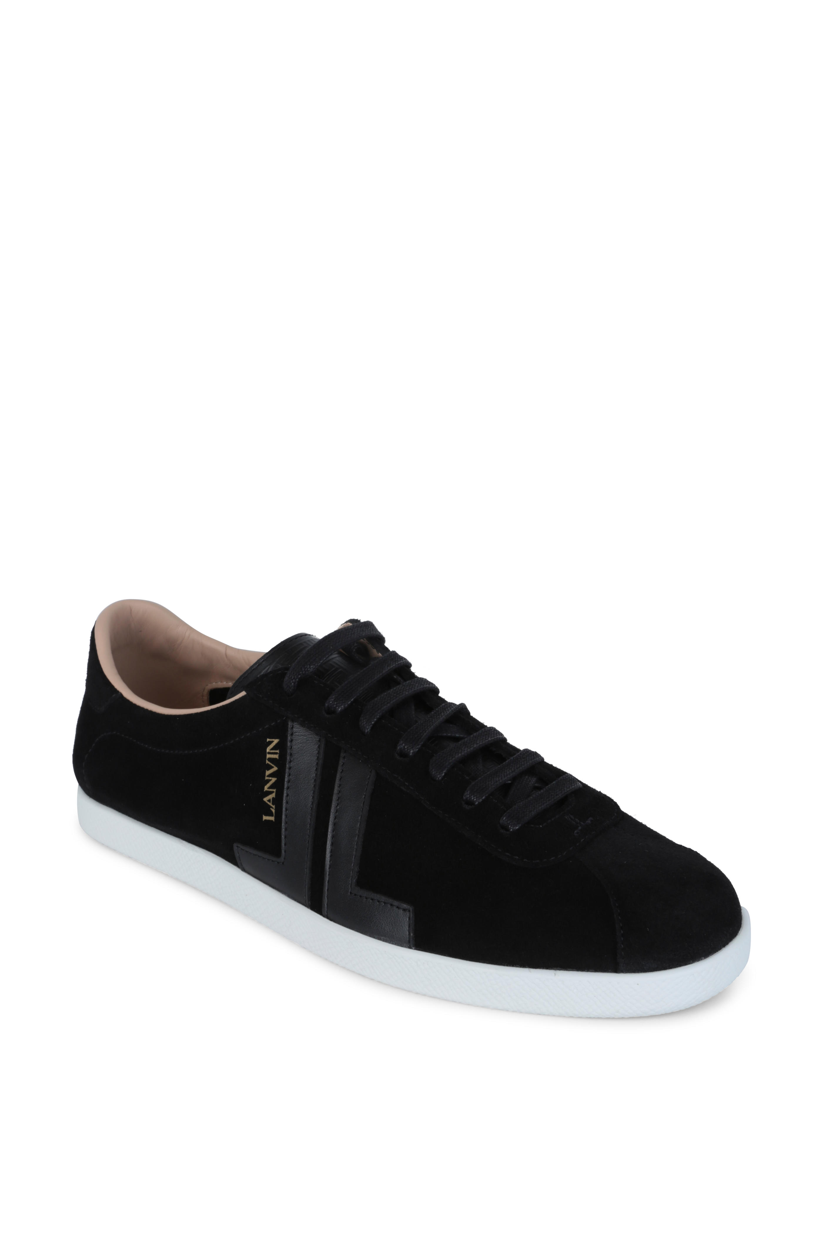 lanvin python sneakers