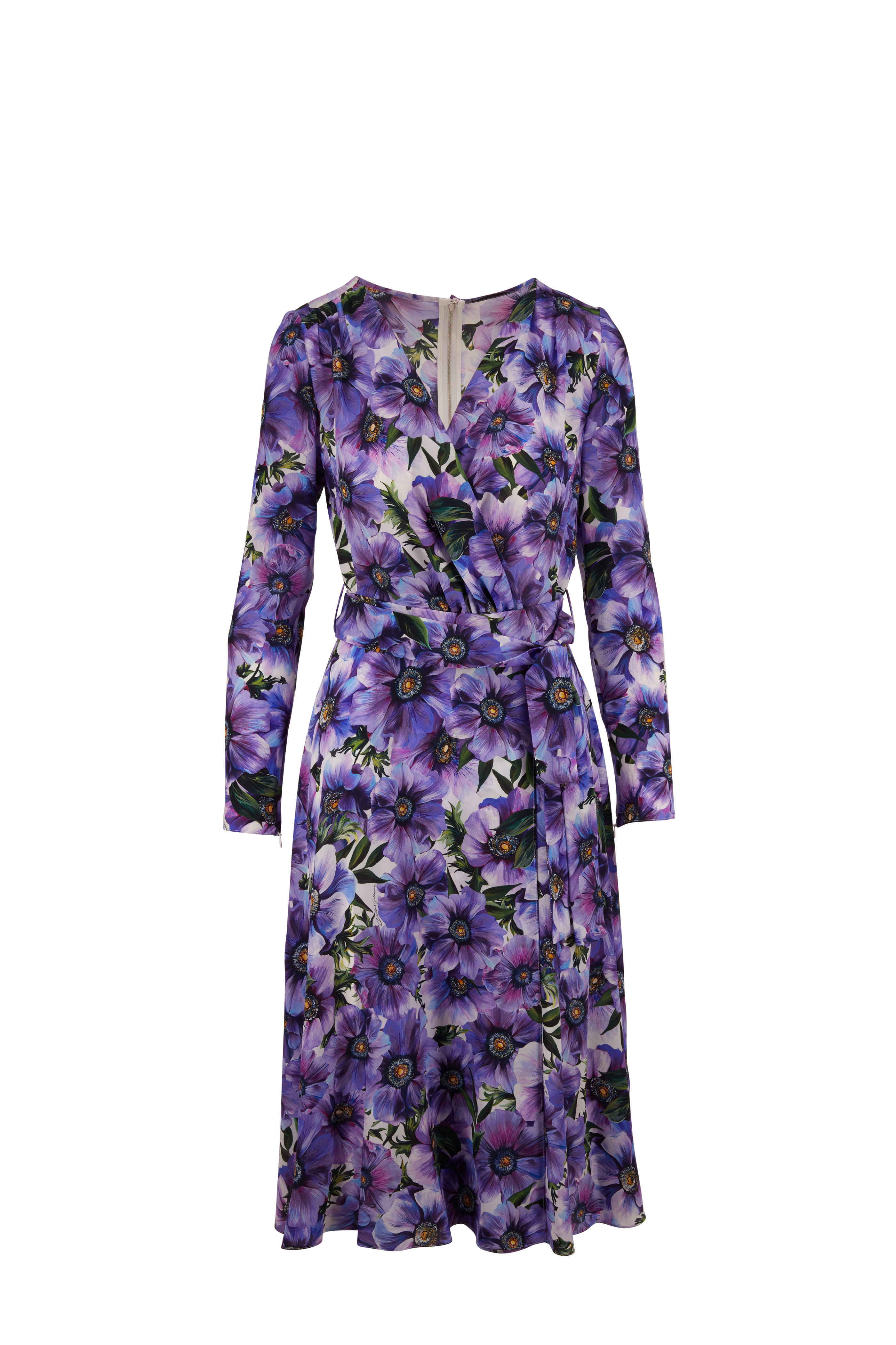 dolce and gabbana long sleeve dress