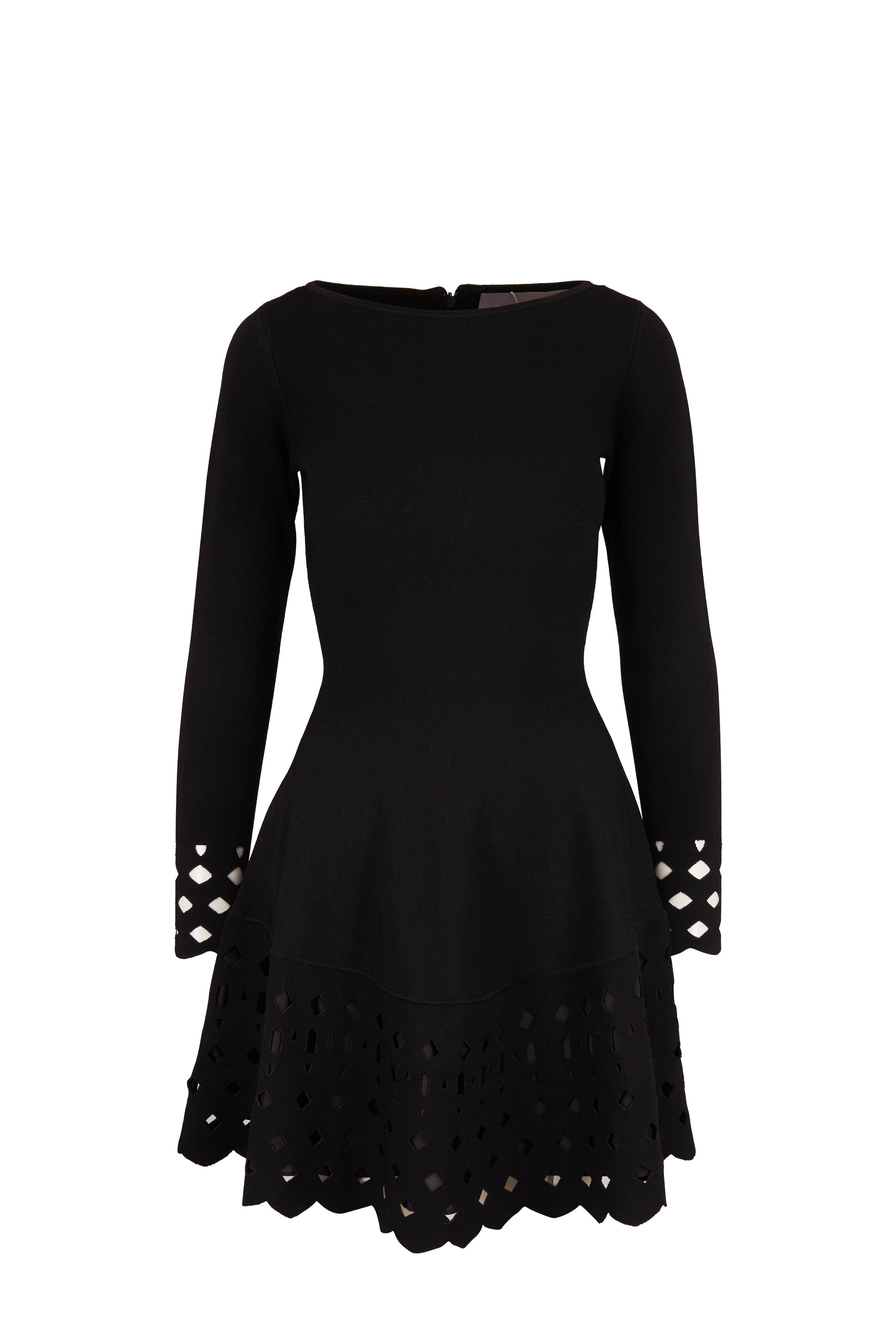 lela rose black dress