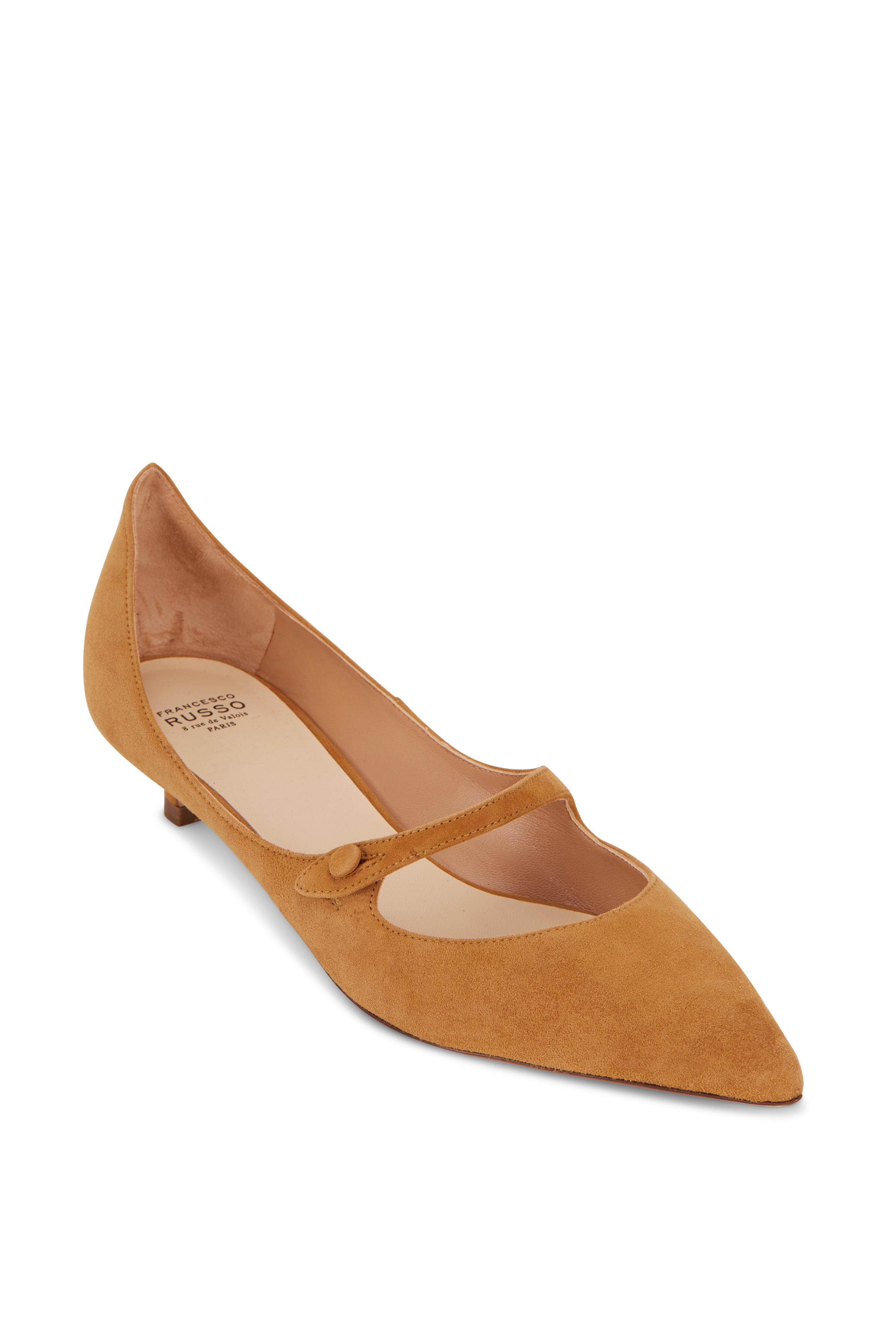 tan mary jane heels