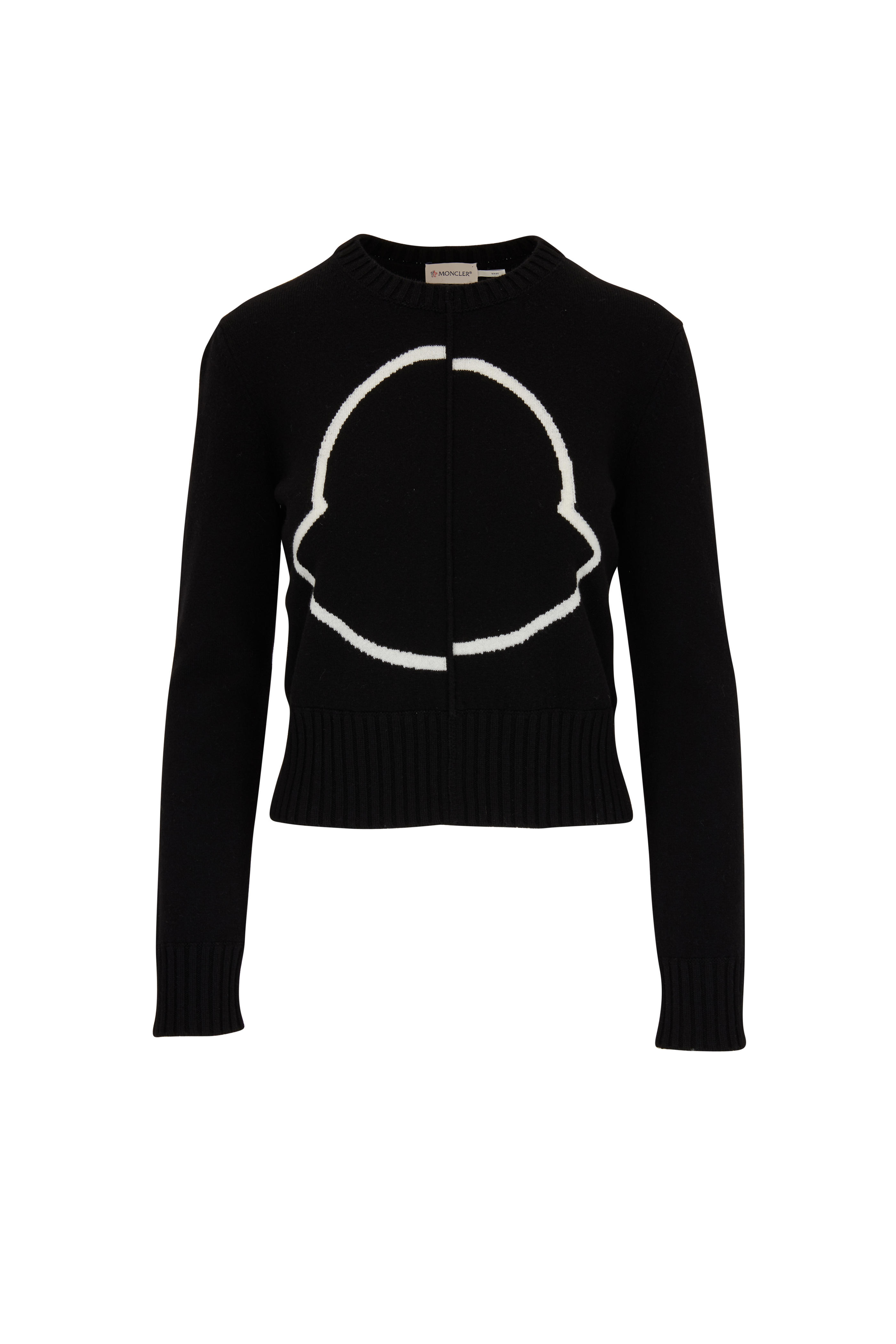 moncler black sweater