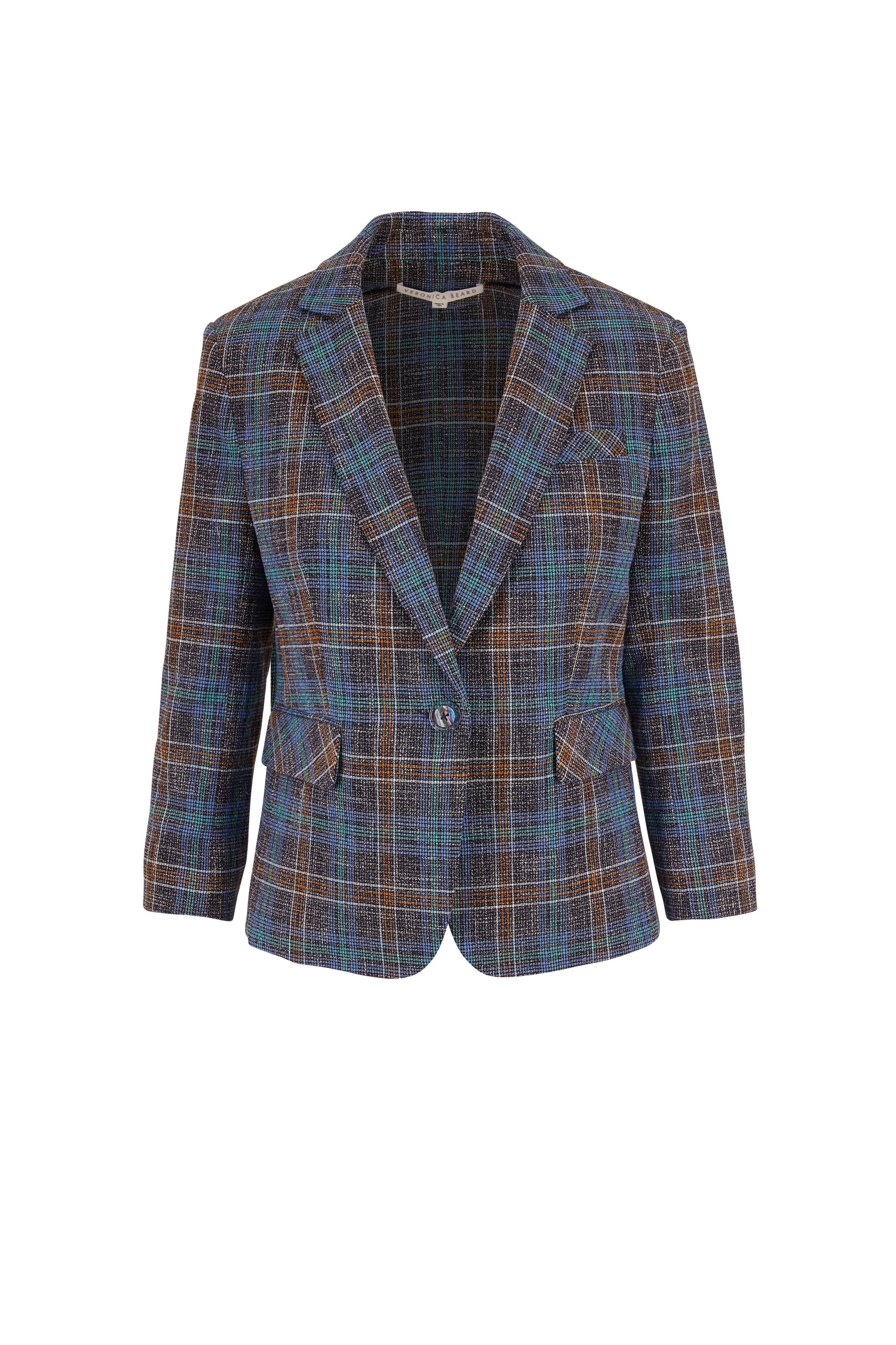 schoolboy plaid dickey jacket