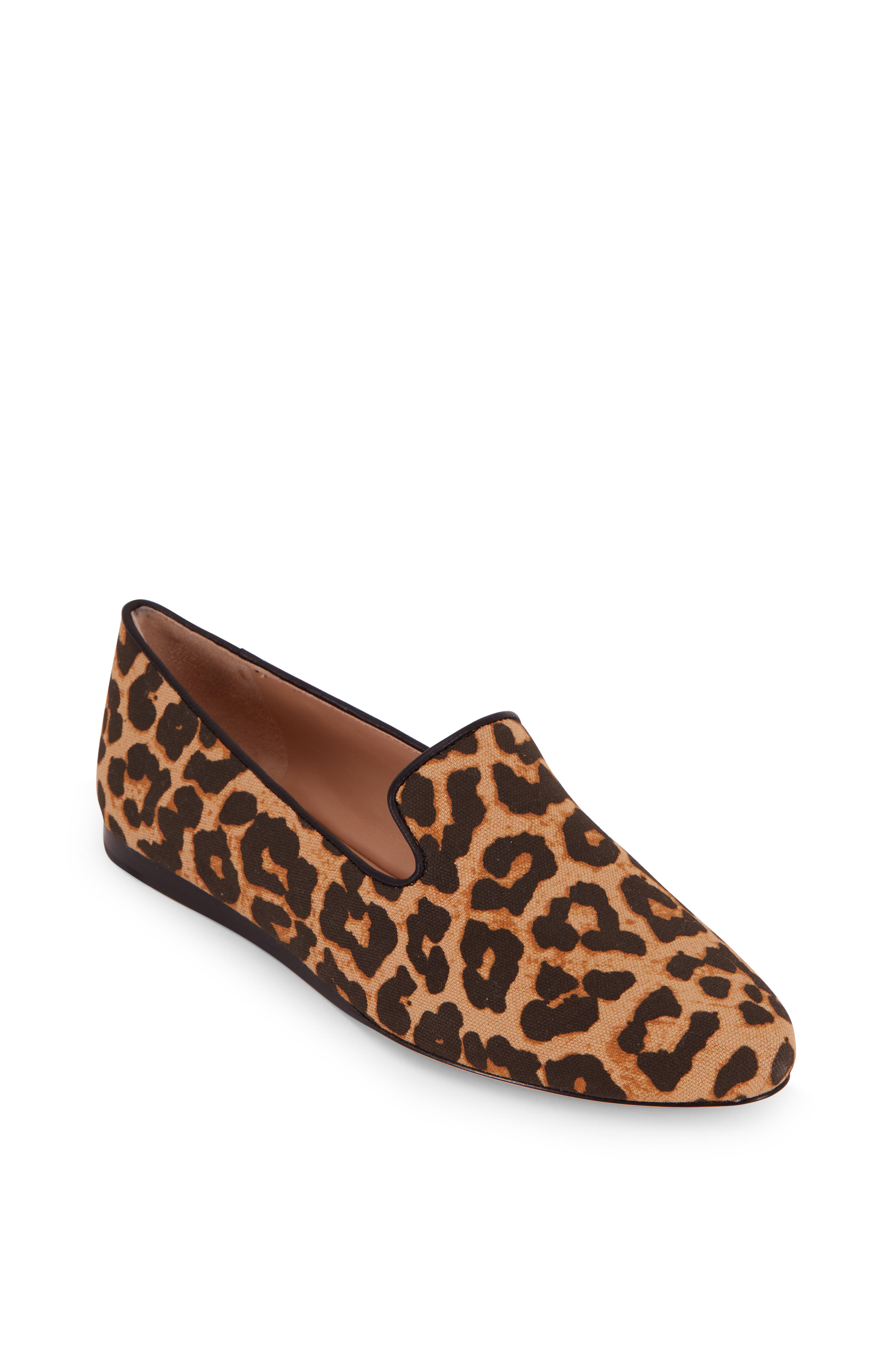 veronica beard griffin loafer leopard