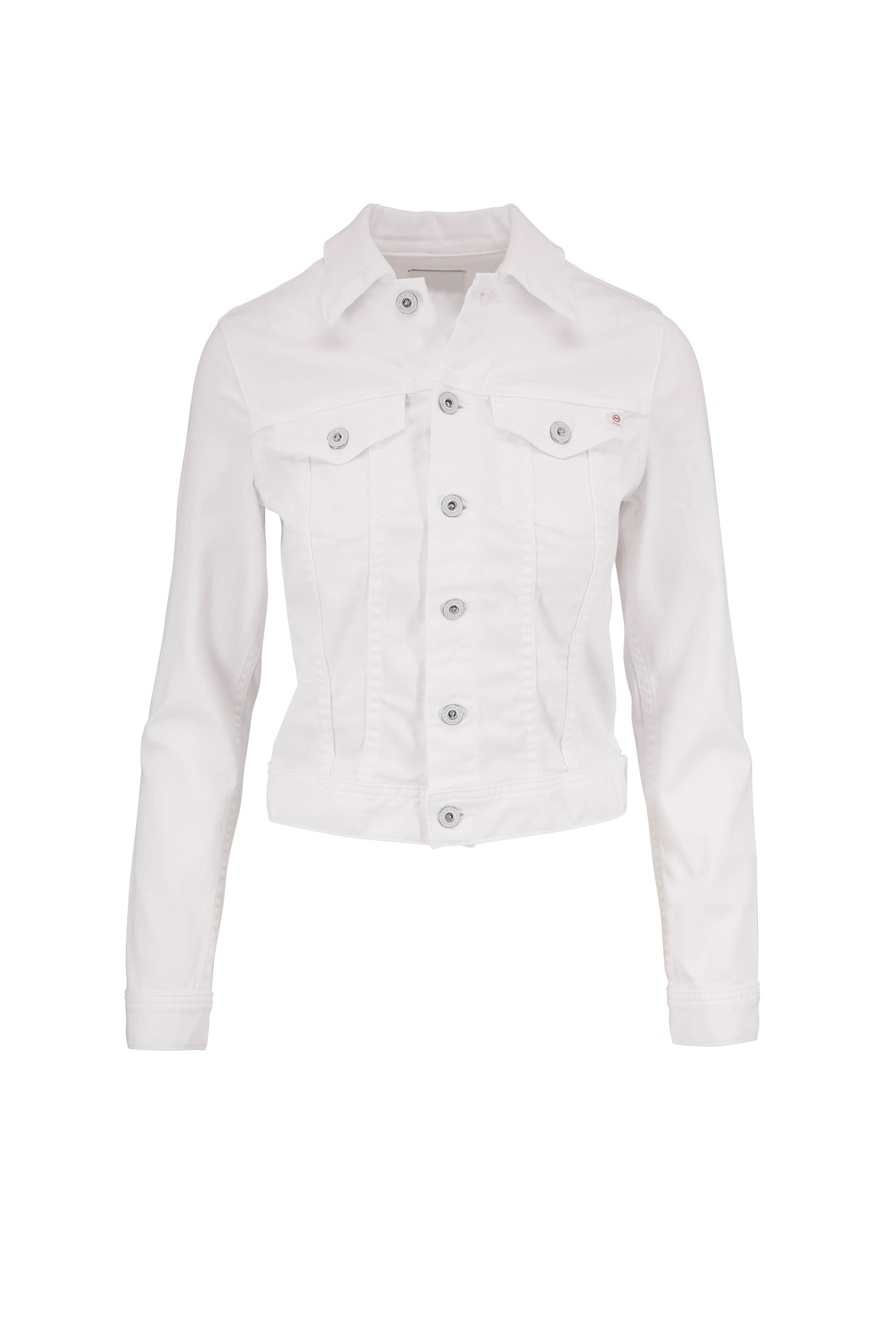 ag white denim jacket