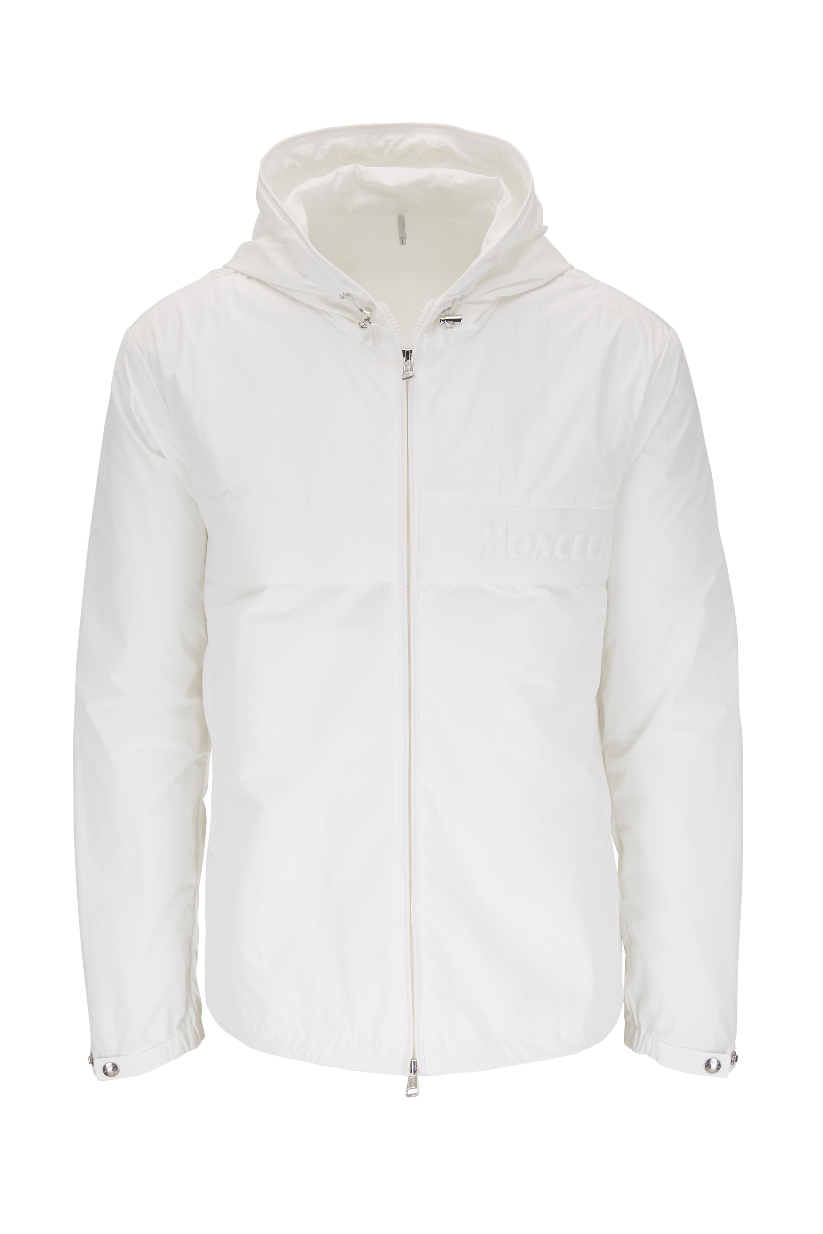 moncler nylon hooded jacket