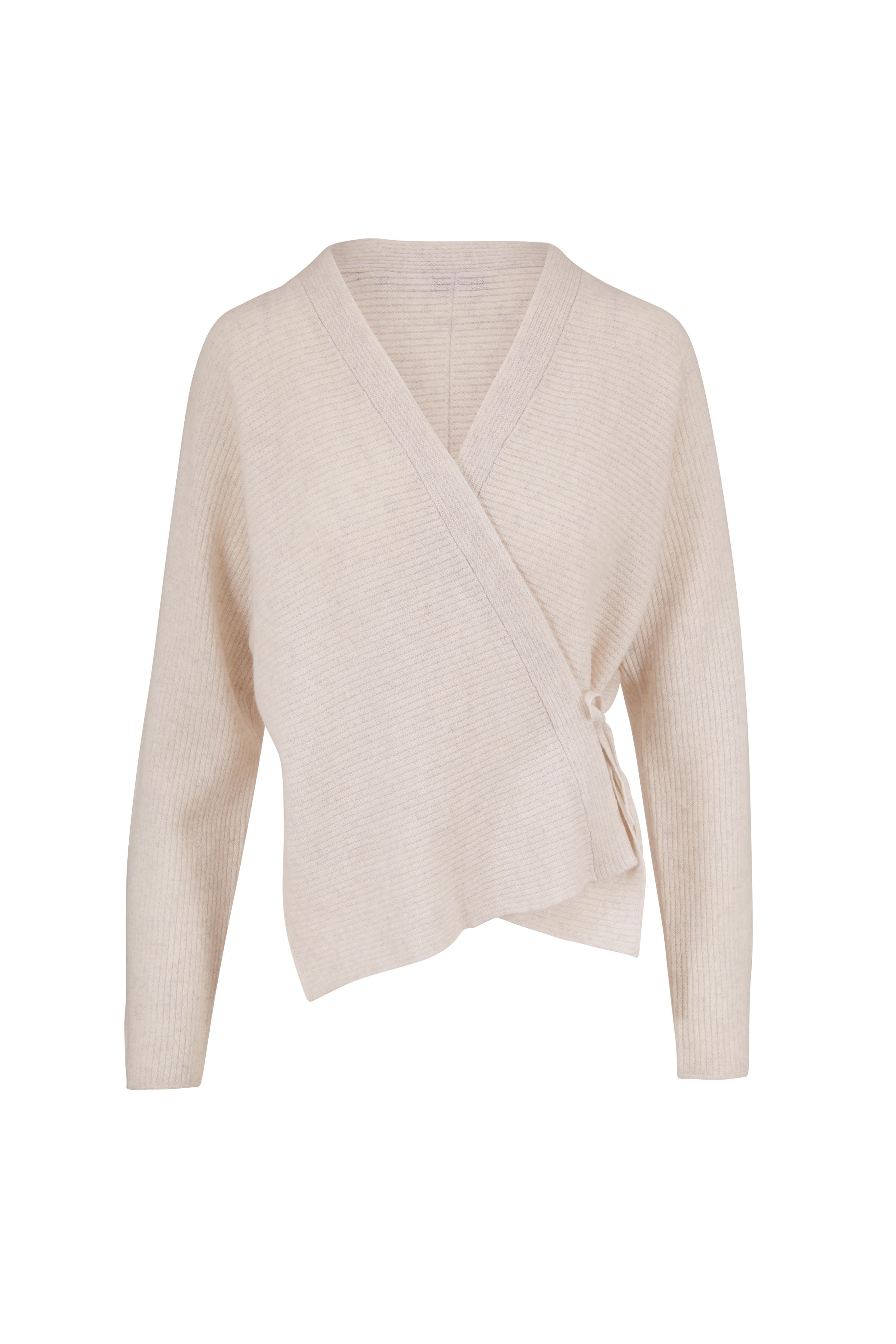 cashmere wrap sweater