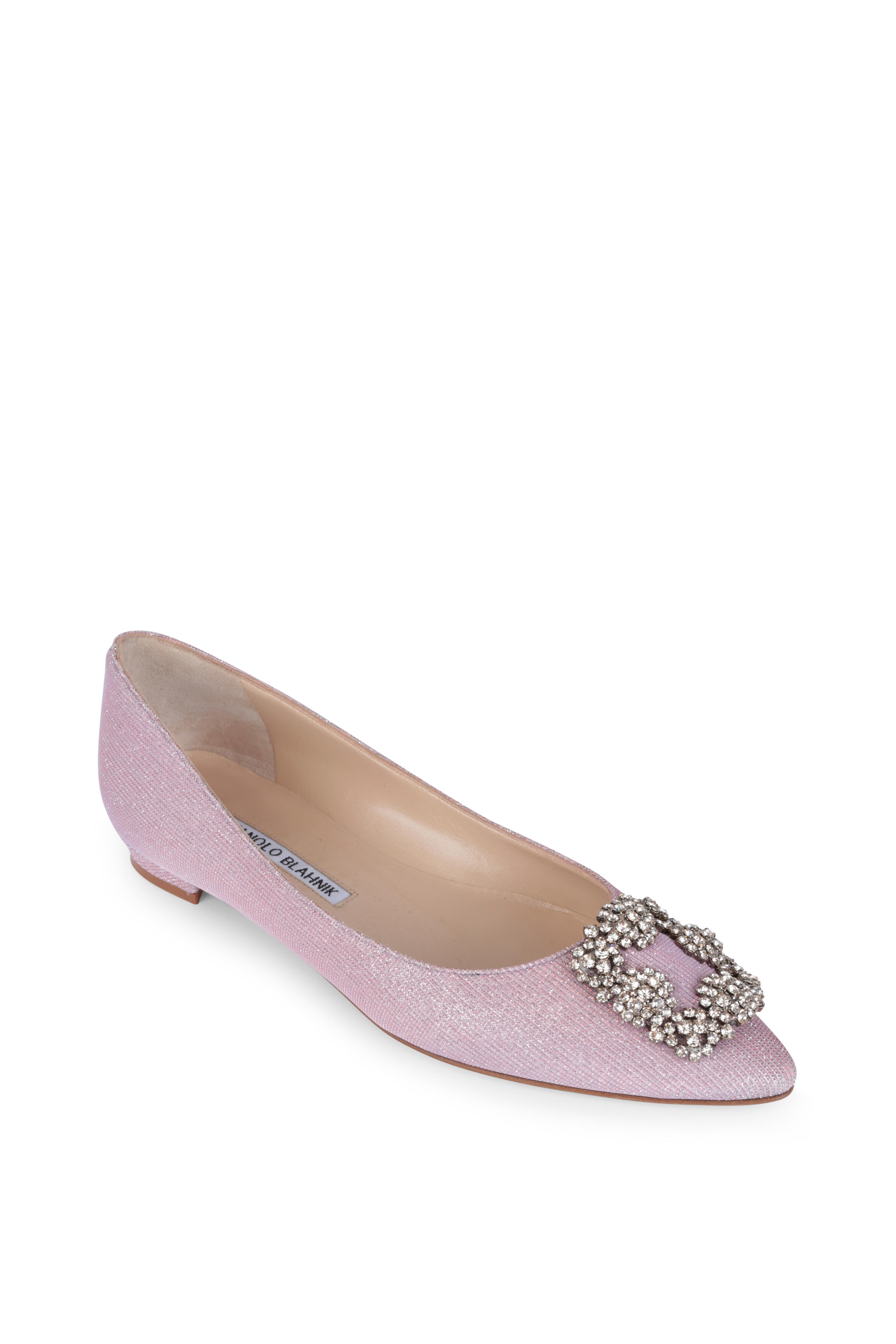 Manolo Blahnik Hangisi Flats Pink Ireland, SAVE 42% - icarus.photos