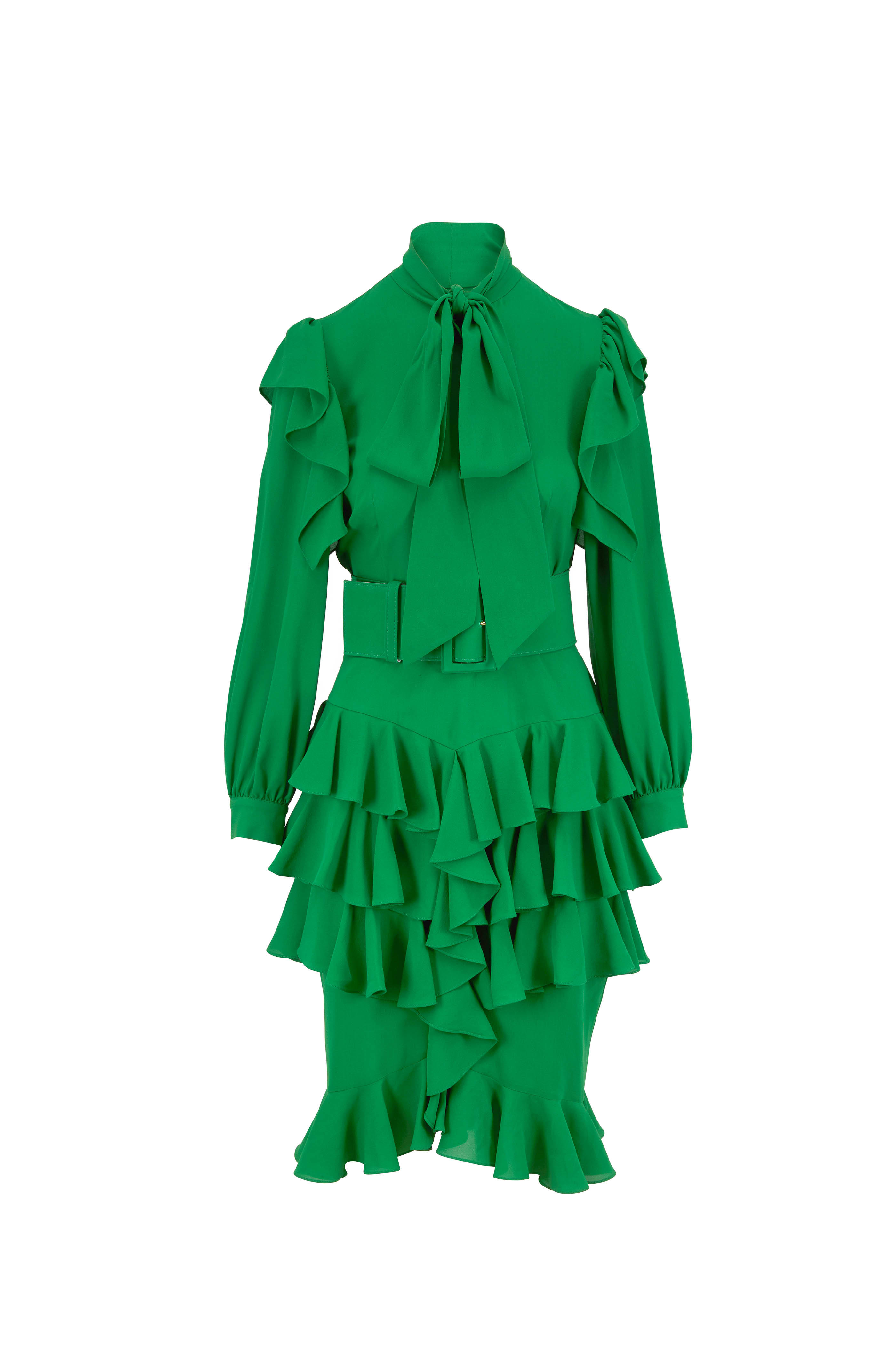 green michael kors dress