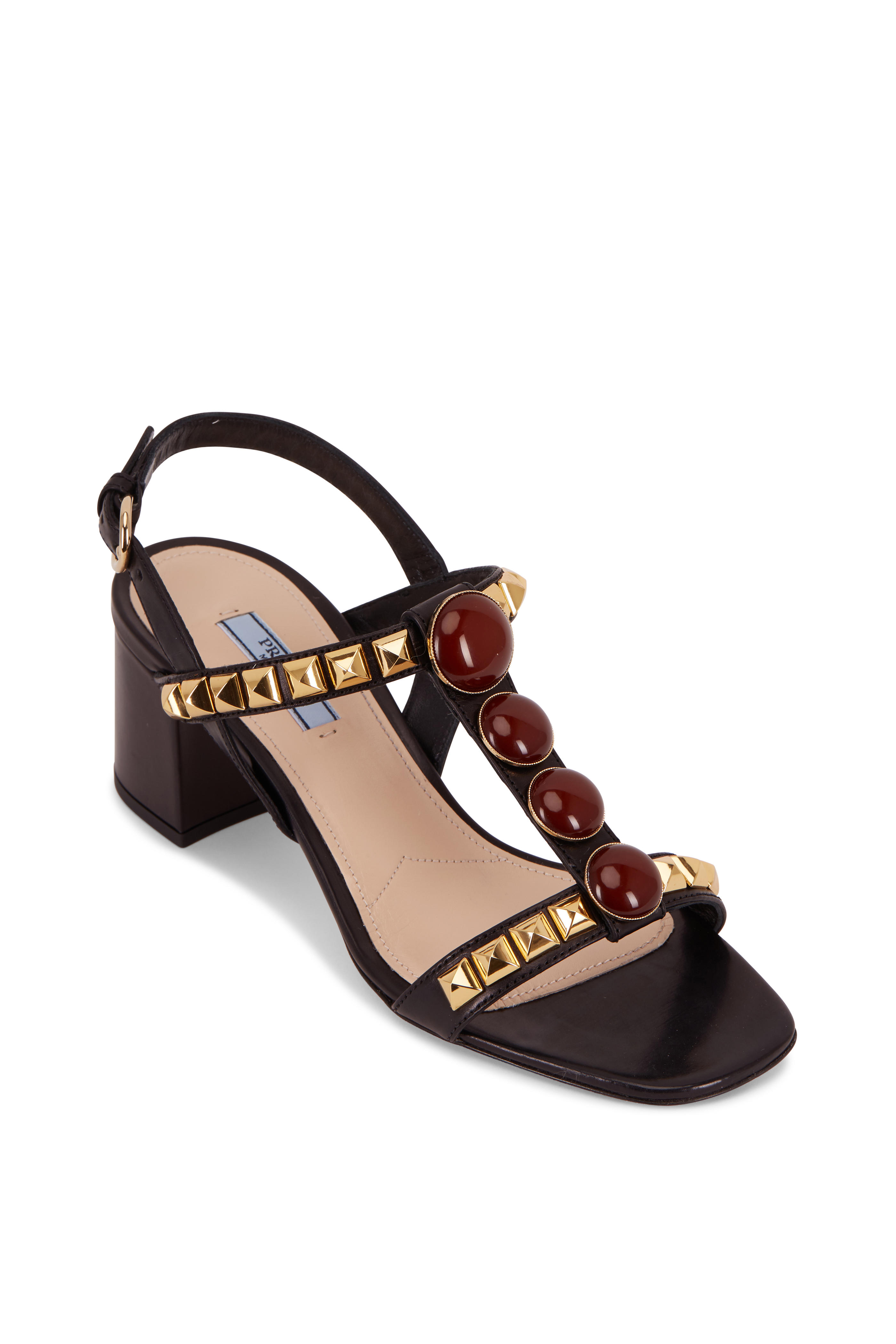 prada studded sandals