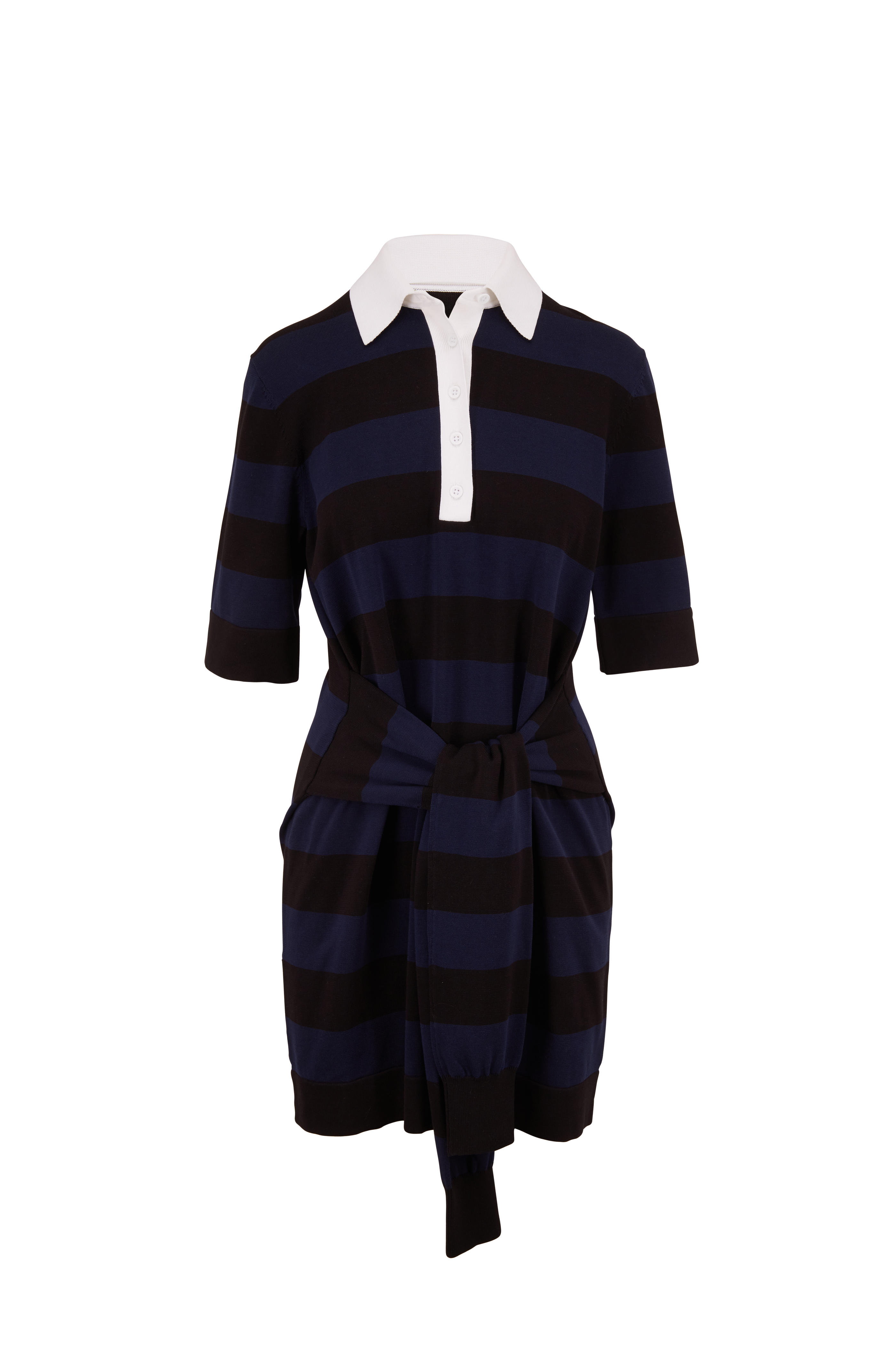 michael kors tie waist coat