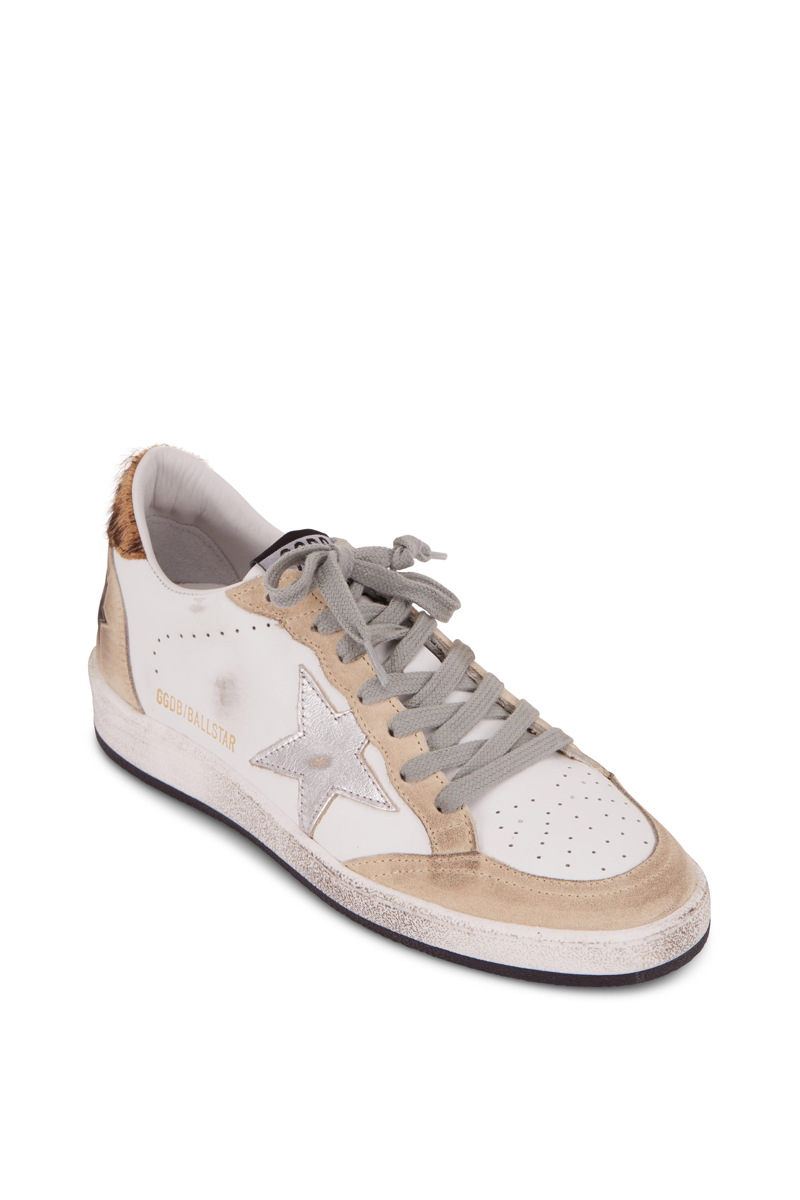 golden goose sneakers with pearls