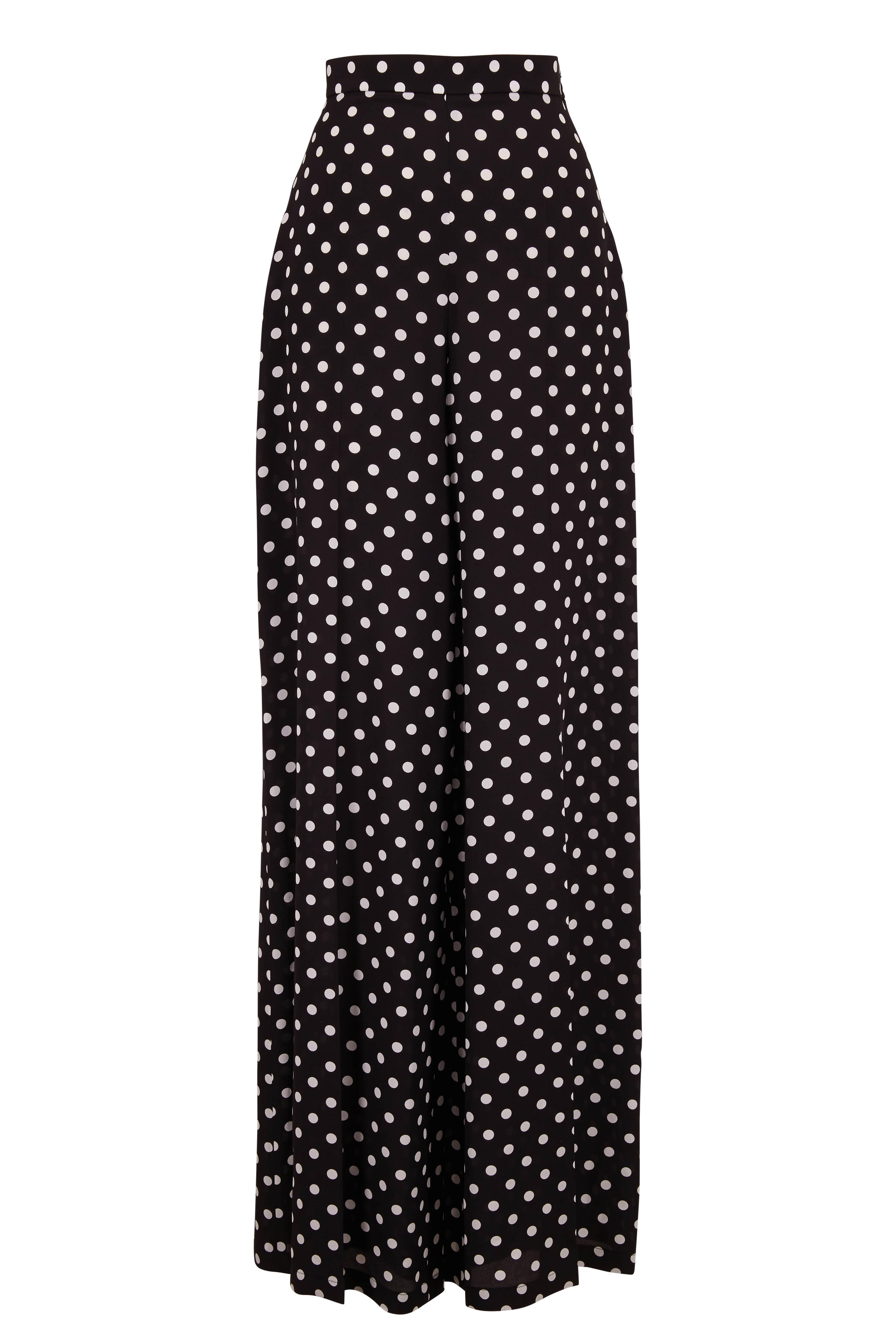 michael kors polka dot pants