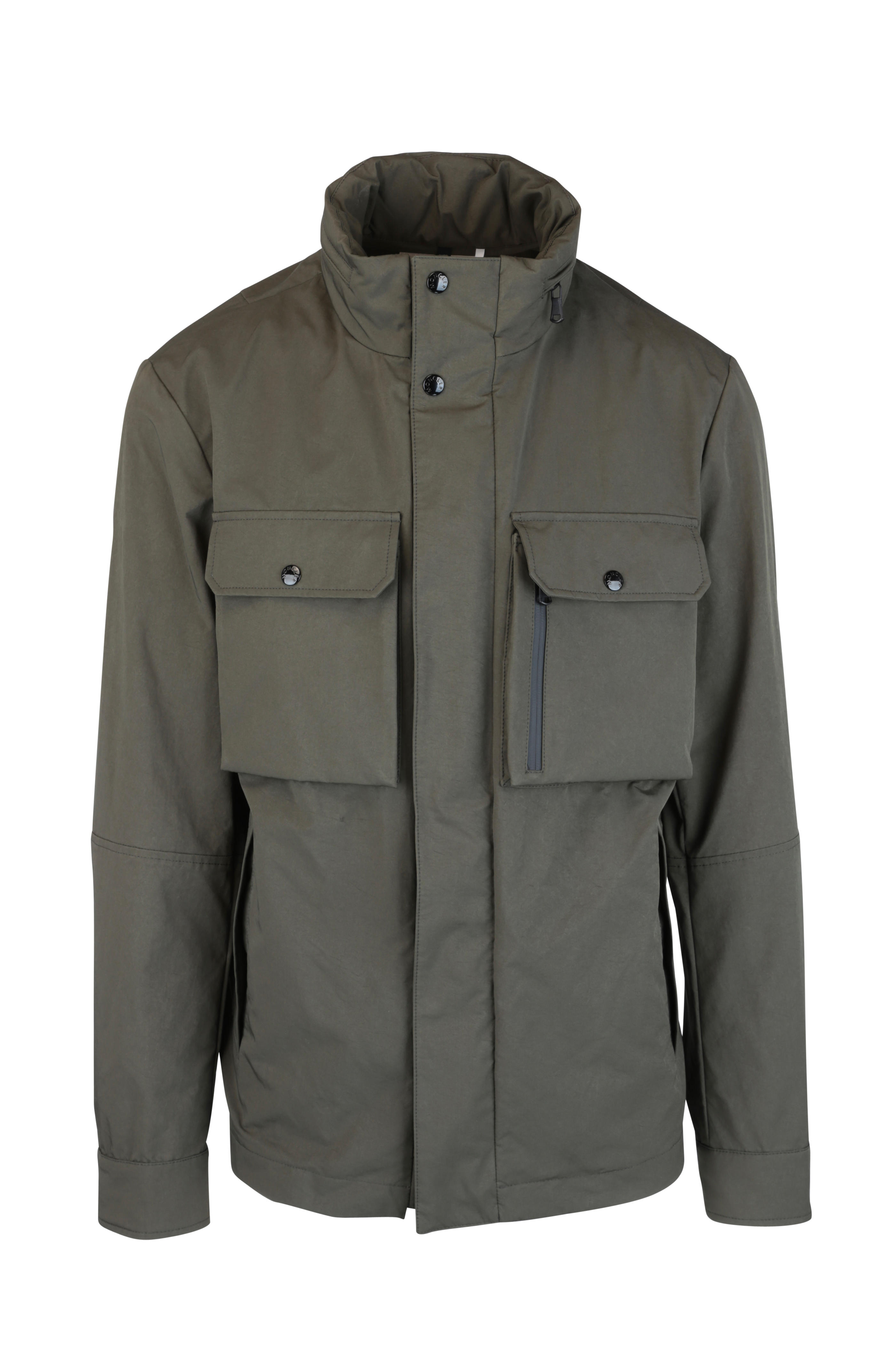 moncler olive green jacket