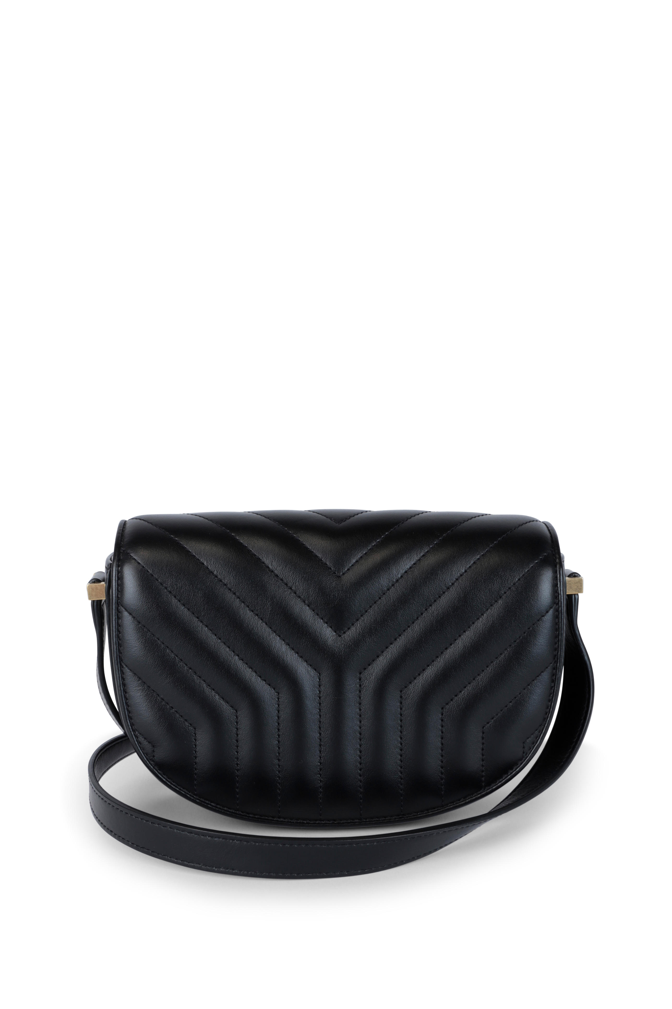 saint laurent quilted shoulder bag